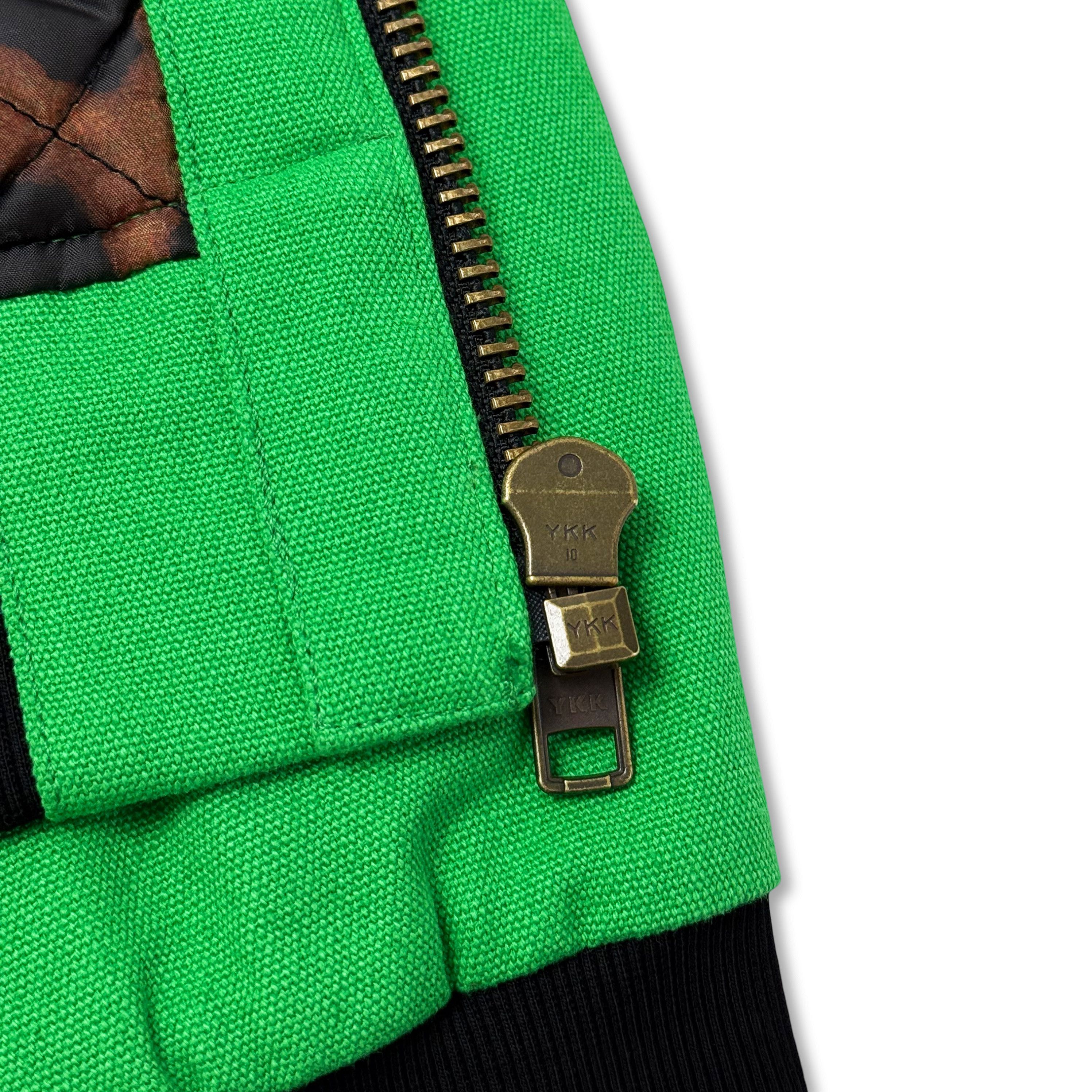 Carhartt Suture Studios 16oz. Canvas Hooded Work Jacket Green Leopard Size US S / EU 44-46 / 1 - 8 Thumbnail