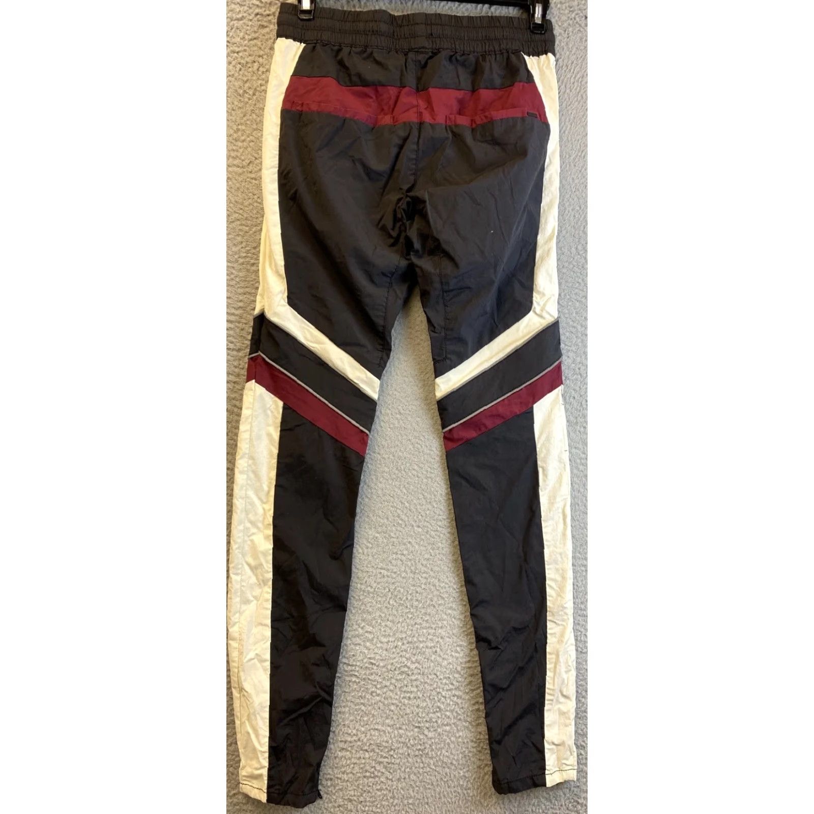 Pacsun Pacsun Mens Track Pants Size Small Black Retro Tapered Reflective Crop / 35-80 Size US 29 - 7 Thumbnail