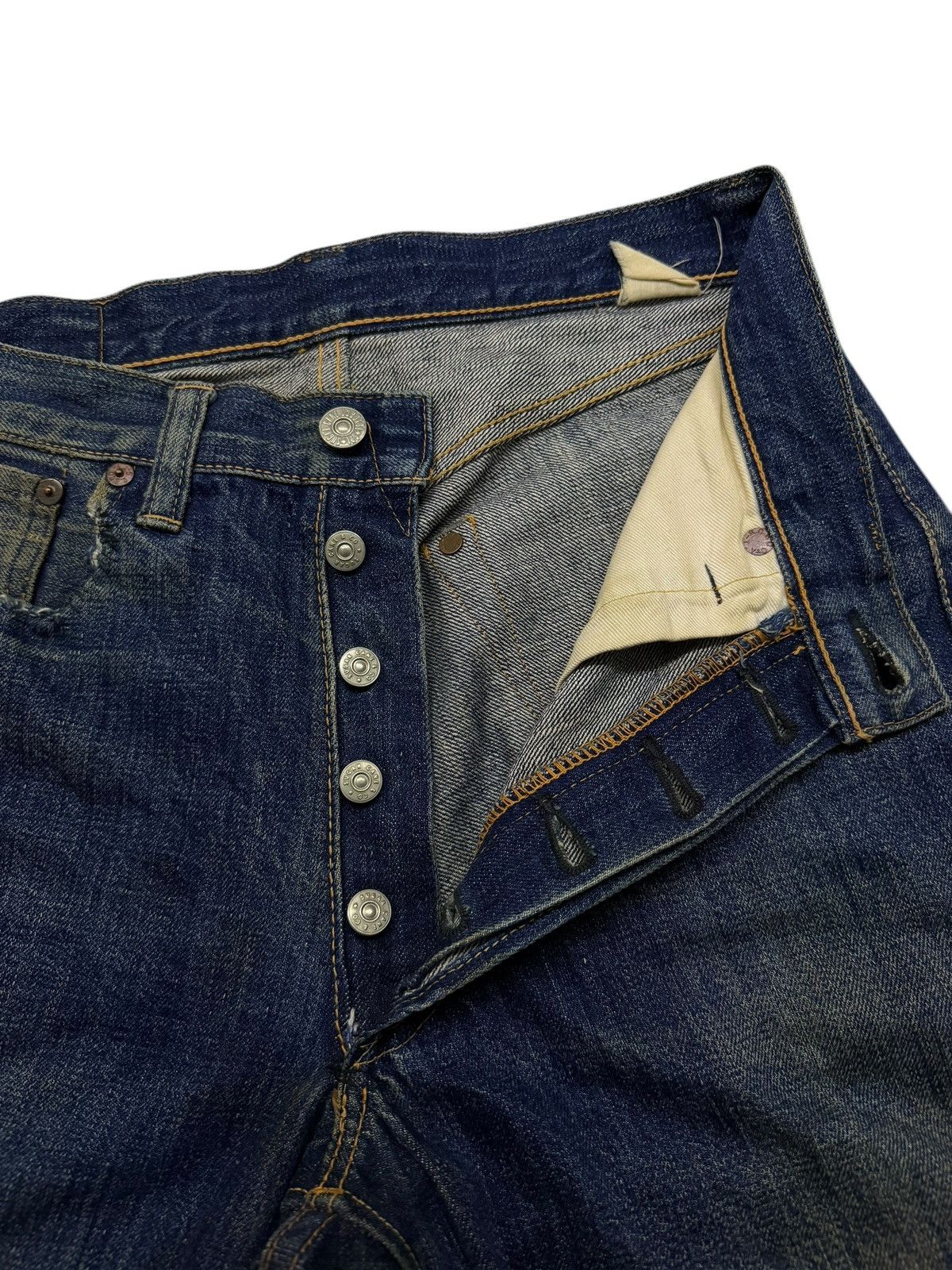 Sugar Cane Vintage Sugar Cane Toyo & Co Selvedge Denim Jeans | W29 Size US 29 - 12 Thumbnail