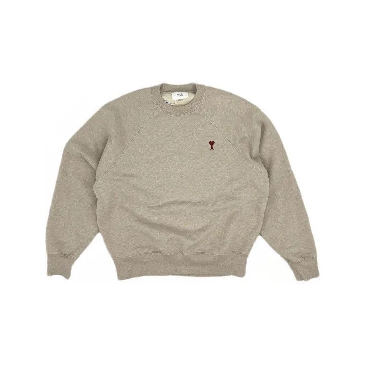 AMI AMI Paris Heart Embroidered Sweater for Unisex -2507 Size US XL / EU 56 / 4 - 2 Thumbnail