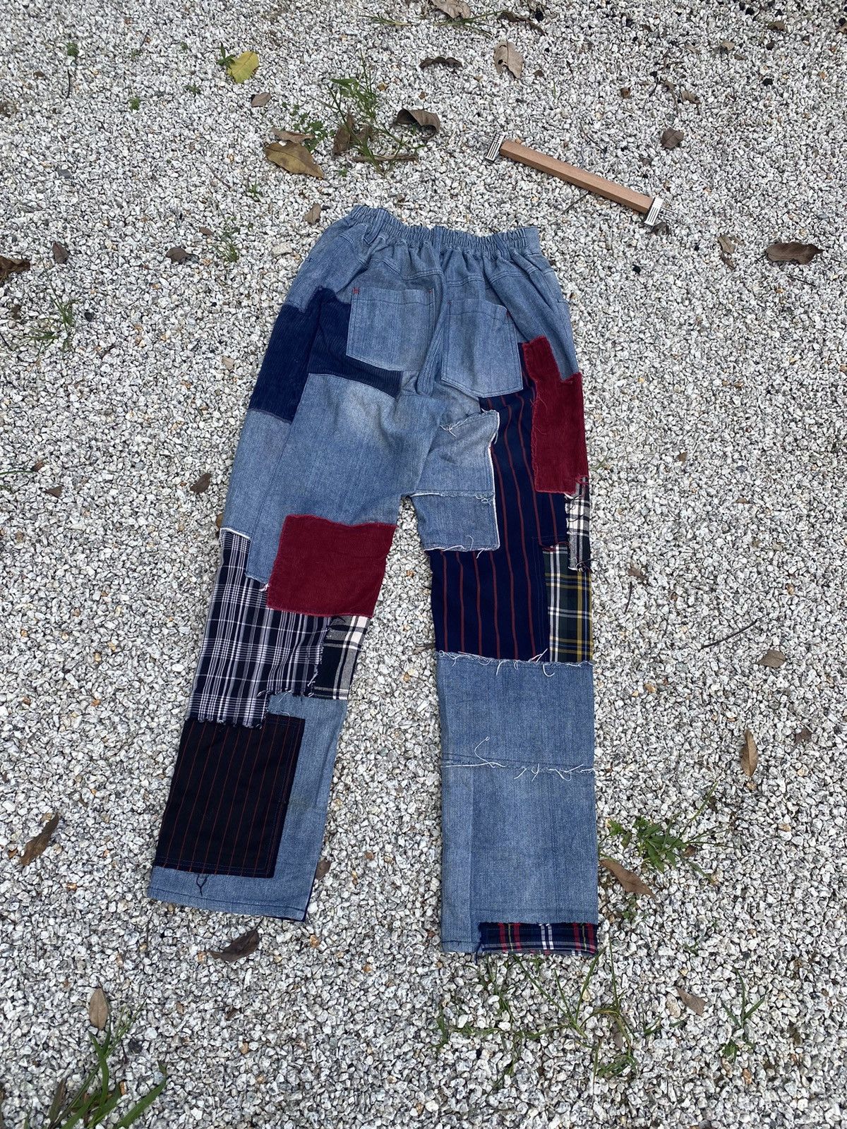 Vintage Vintage Patchwork Kohaku Jeans Pant Size US 33 - 7 Thumbnail