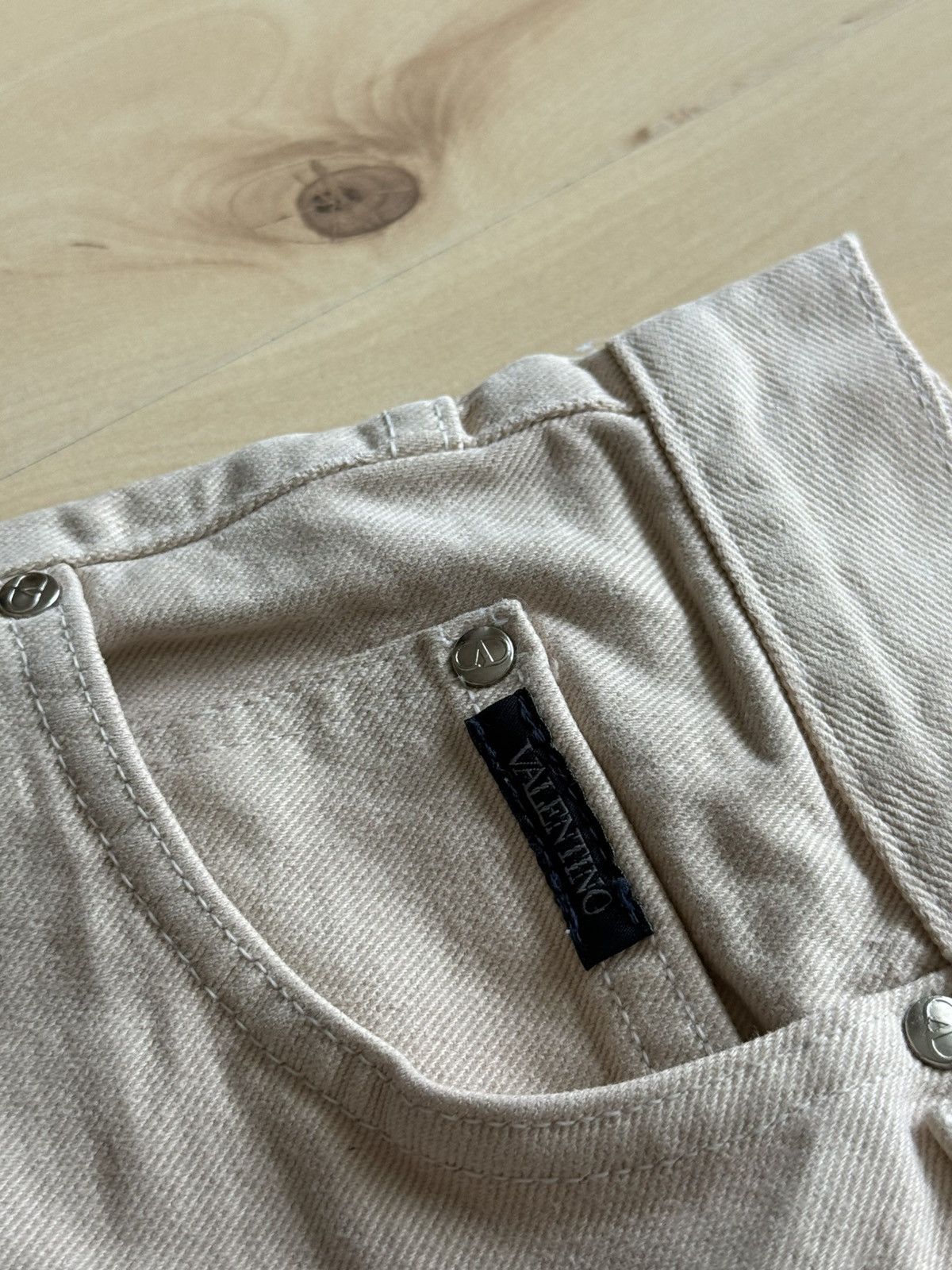 Valentino Valentino vintage baggy denim jeans Size US 32 / EU 48 - 9 Thumbnail