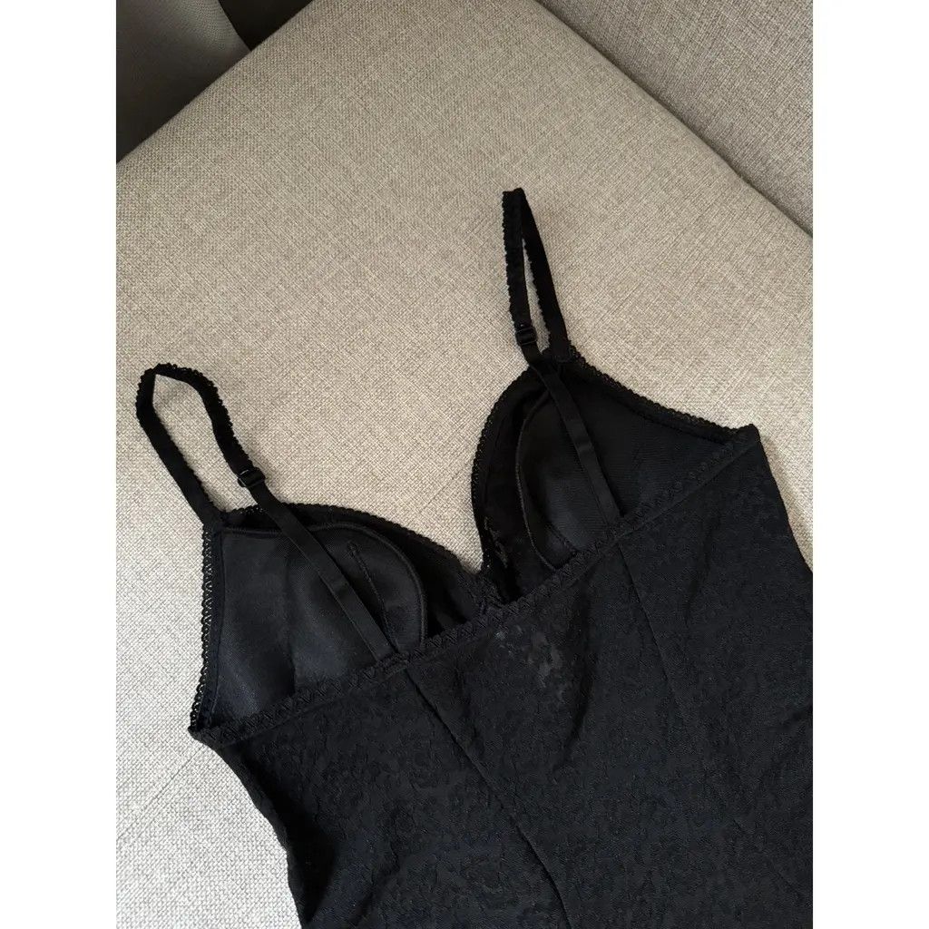 Dolce & Gabbana Dolce & Gabbana Vintage Women's Black Lace Slip Dress IT42 Size M / US 6-8 / IT 42-44 - 5 Thumbnail