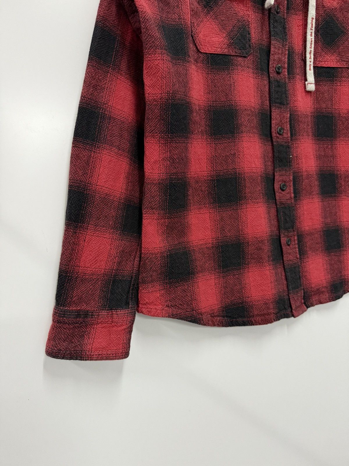 Billabong 🔥 Billabong Flannel Check Hoodie Sweat - L Size US M / EU 48-50 / 2 - 3 Thumbnail