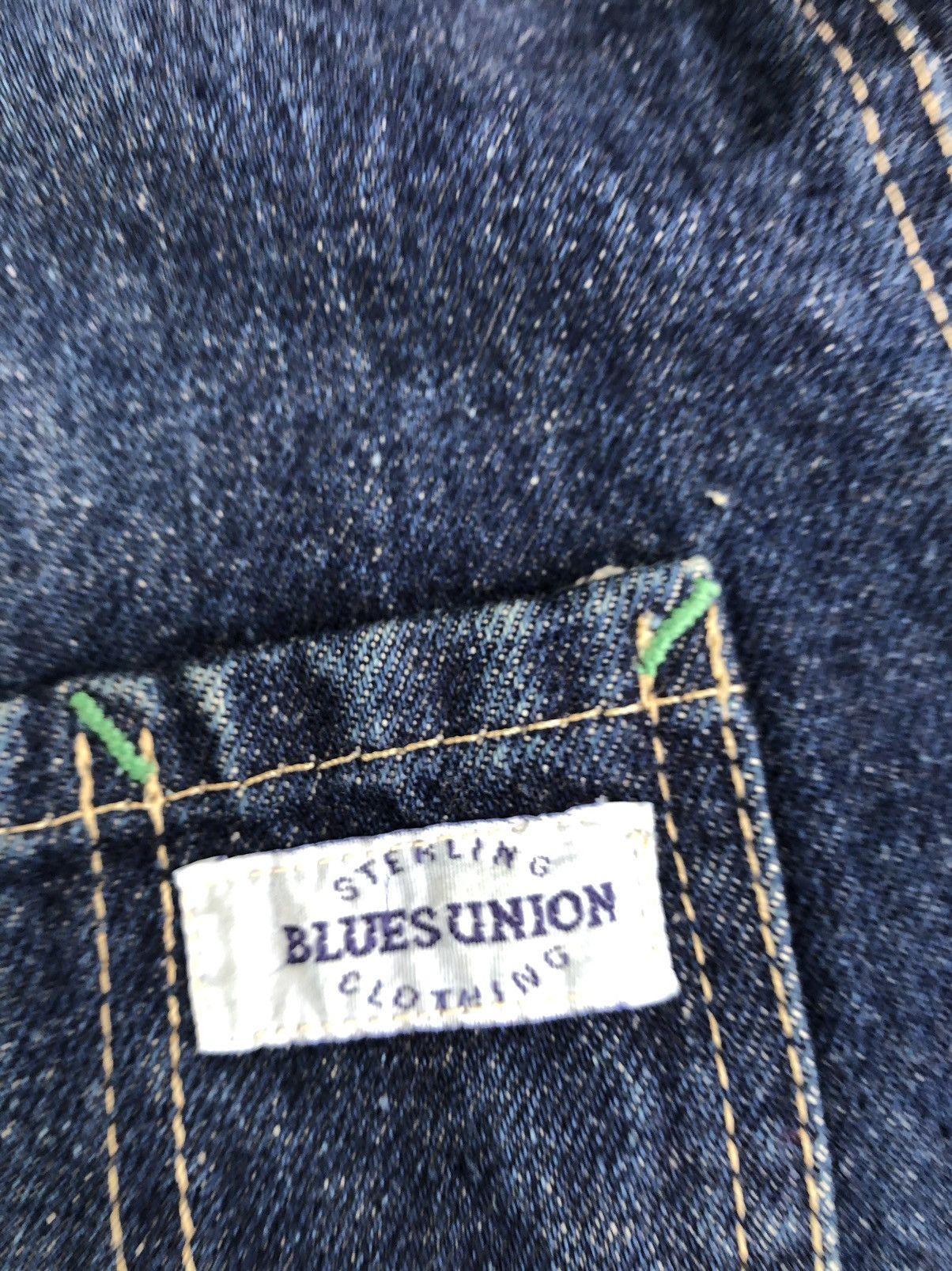 Vintage Vintage 70s Blues Union Chore Jacket Distressed Denim Size US L / EU 52-54 / 3 - 20 Thumbnail