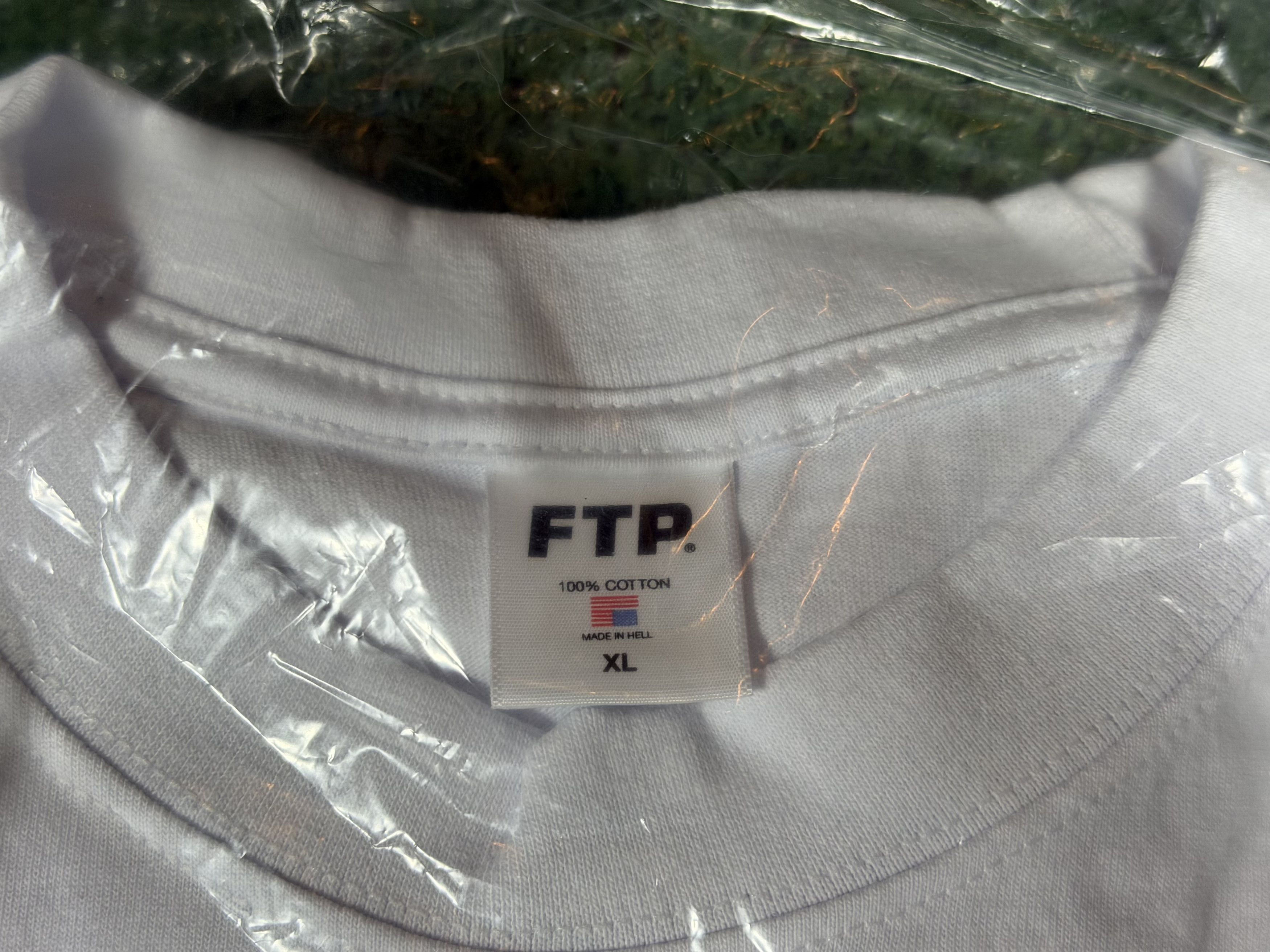Fuck The Population FTP Mexican Flag Logo Tee Size US XL / EU 56 / 4 - 5 Thumbnail