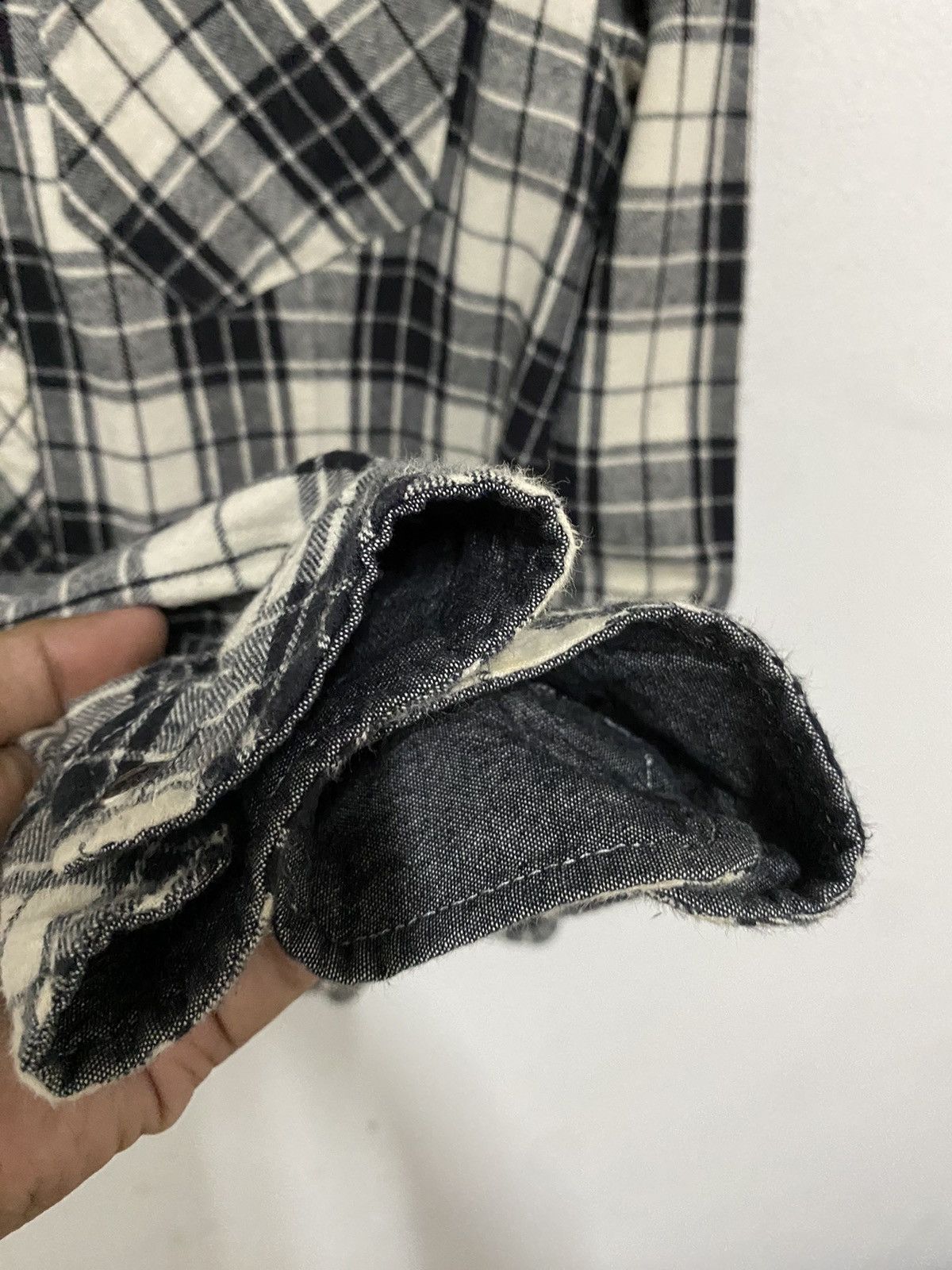 Japanese Brand × semanticdesign Japanese Brand Semantic Design Multipocket Flannel Shirt Size US S / EU 44-46 / 1 - 6 Thumbnail