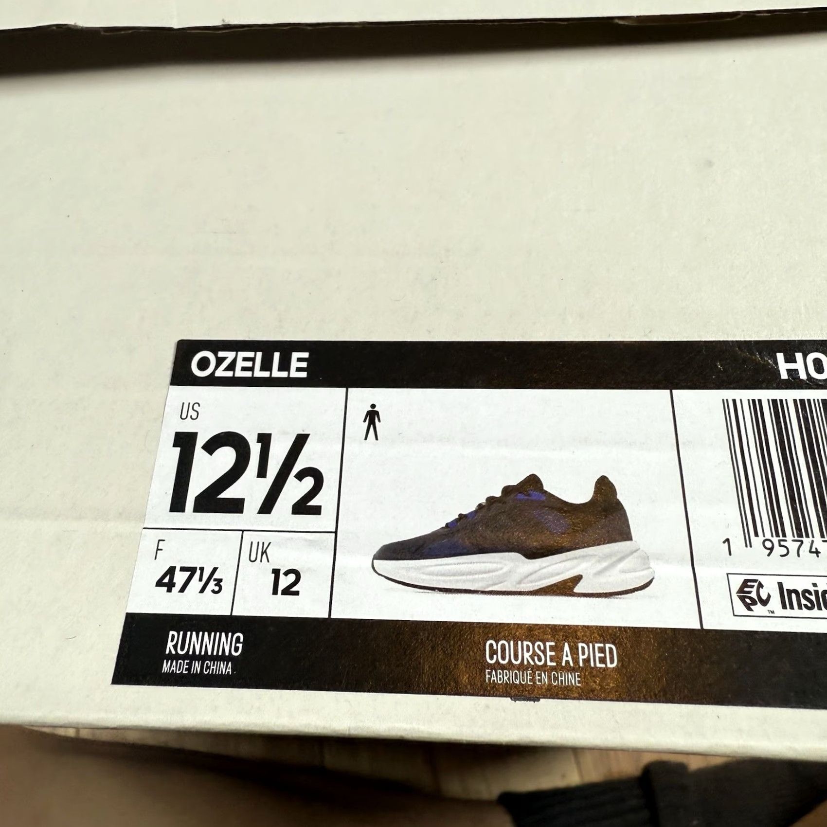 Adidas Adidas Ozelle Sneaker Men's 12.5 Black Blue H03506 Running Athletic Footwear New in Box Size US 13 / EU 46 - 8 Thumbnail