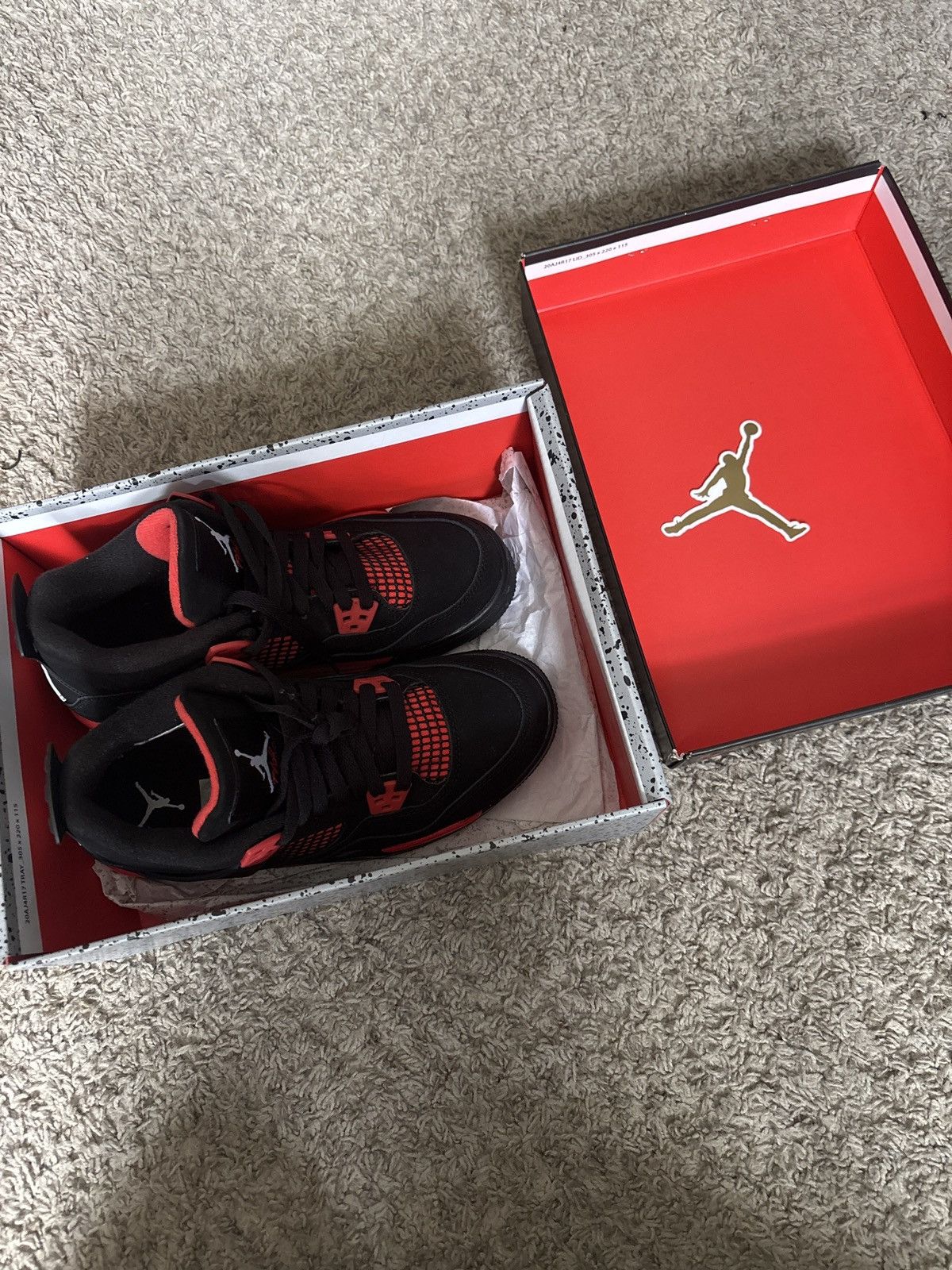 Jordan Brand Jordan 4 “Red Thunder” Size US 6.5 / EU 39-40 - 6 Thumbnail