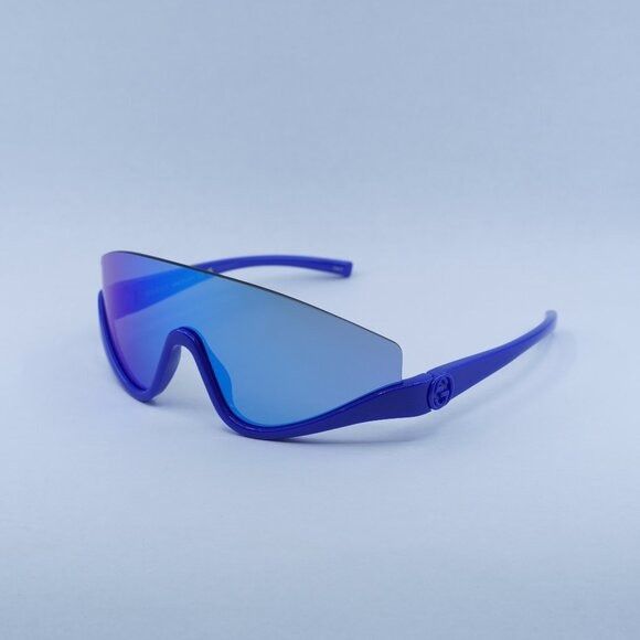 Gucci Gucci GG1650S 010 Sunglasses Blue Frame - Lowest Price! Size ONE SIZE - 1 Thumbnail