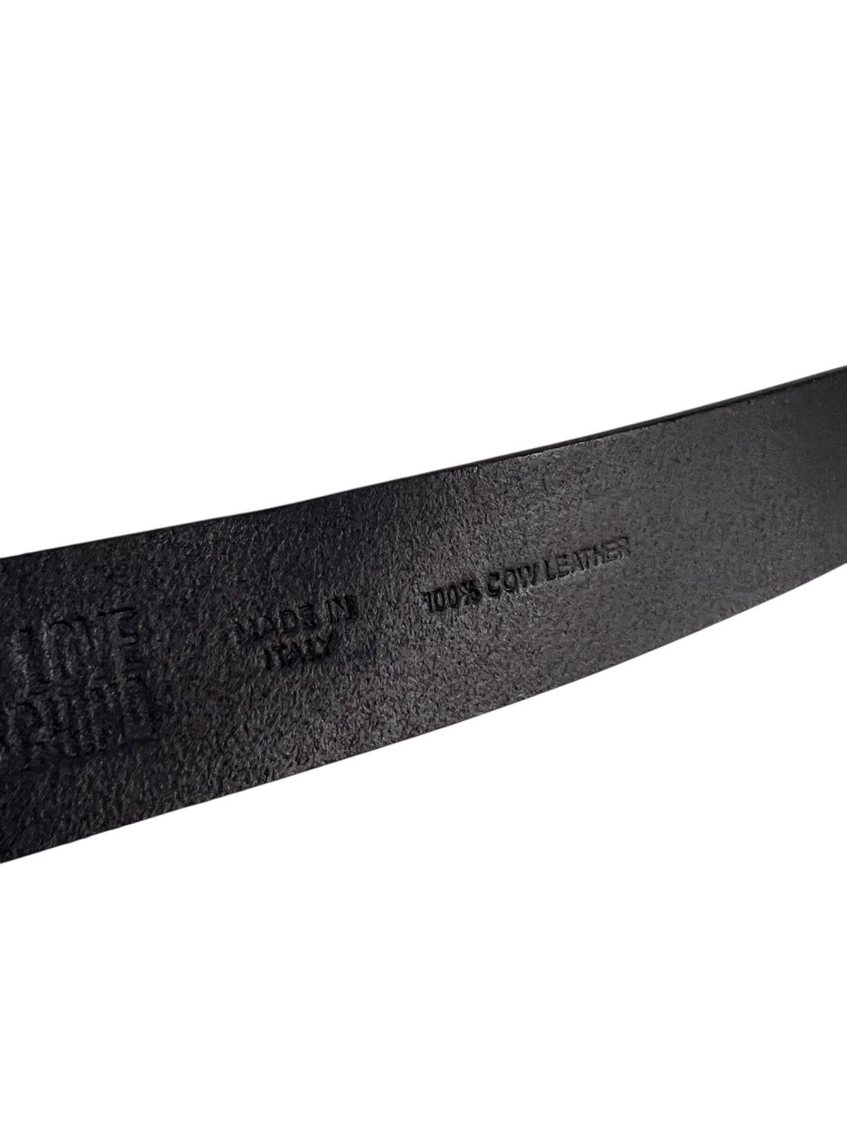 Moschino Moschino ‘Explicit Love” Leather Belt Size ONE SIZE - 6 Thumbnail