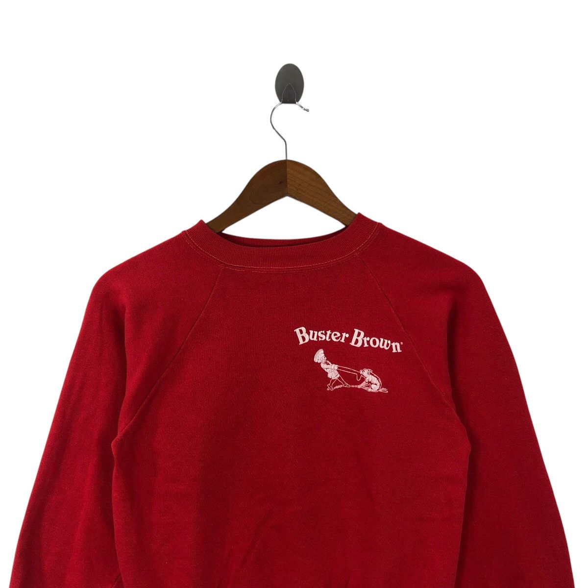 Vintage Vintage 70s Cartoon Character BUSTER BROWN Usa Sweatshirt Size S / US 4 / IT 40 - 2 Thumbnail