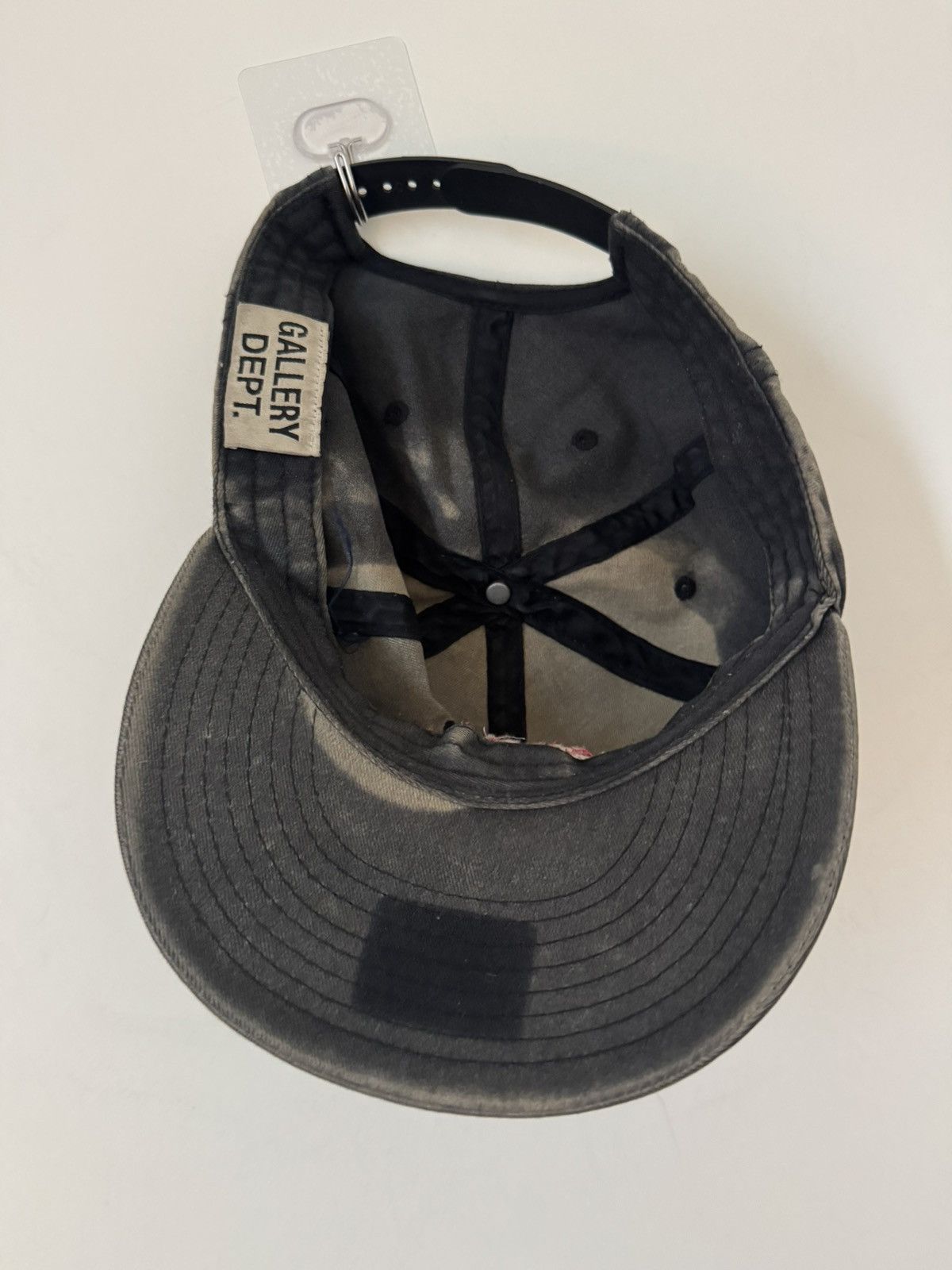 Gallery Dept. Gallery Dept. “Art That Kills” Sun Faded Hat – Red Logo Size ONE SIZE - 5 Thumbnail
