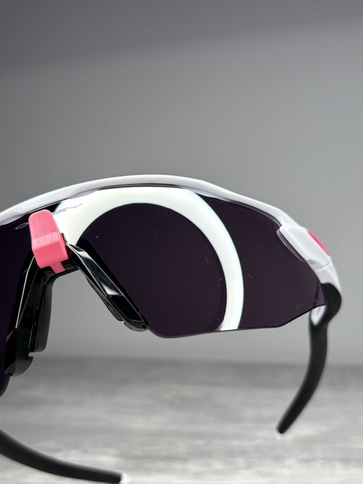 Oakley Oakley Radar EV Advancer Polished White Prizm Pink Size ONE SIZE - 19 Thumbnail
