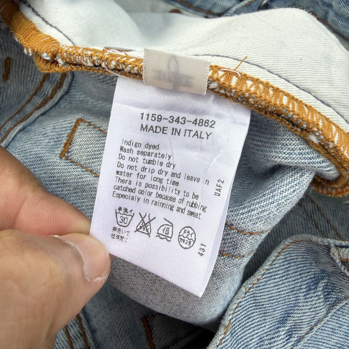 Acne Studios Vintage Acne Studio Denim Button Fly Jean Pants Size US 31 - 13 Thumbnail