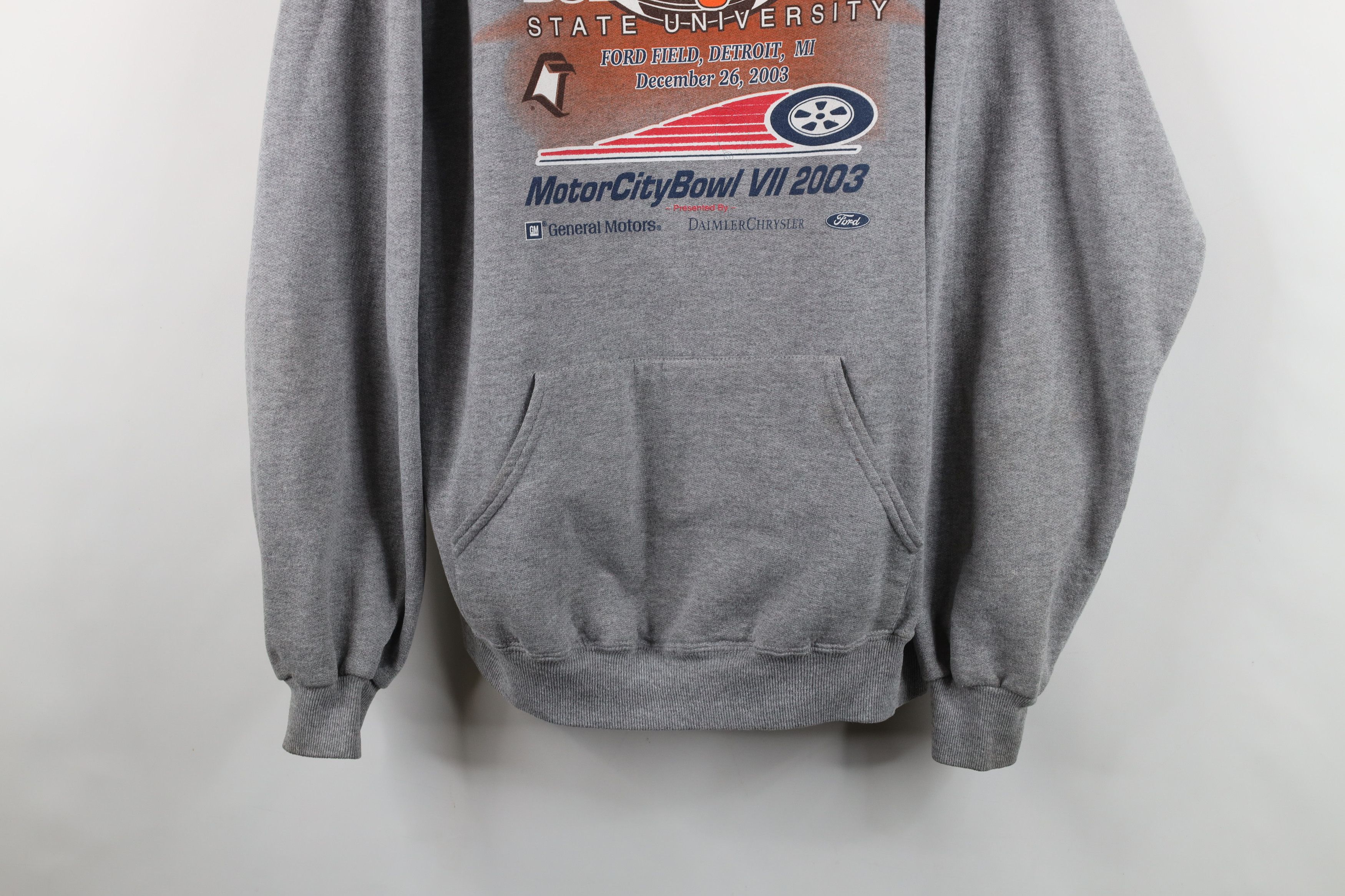 Vintage Vintage 2003 Bowling Green State University Football Hoodie Size US XL / EU 56 / 4 - 3 Thumbnail