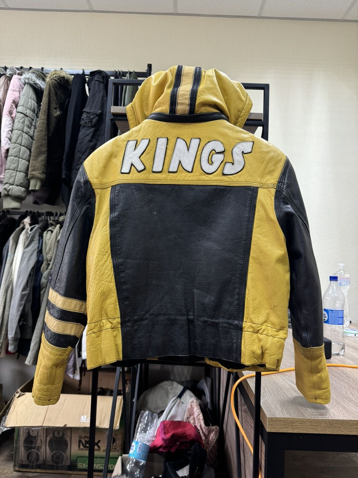 If Six Was Nine Vintage 90s Real Leather Cropped Junya Watanabe Style Jacket Size US M / EU 48-50 / 2 - 2 Thumbnail