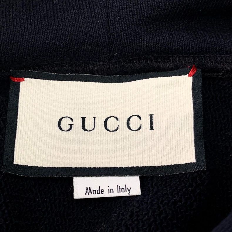 Gucci Gucci Declaration Series Black Mask Letter Print Cotton Hoo Size US S / EU 44-46 / 1 - 6 Thumbnail