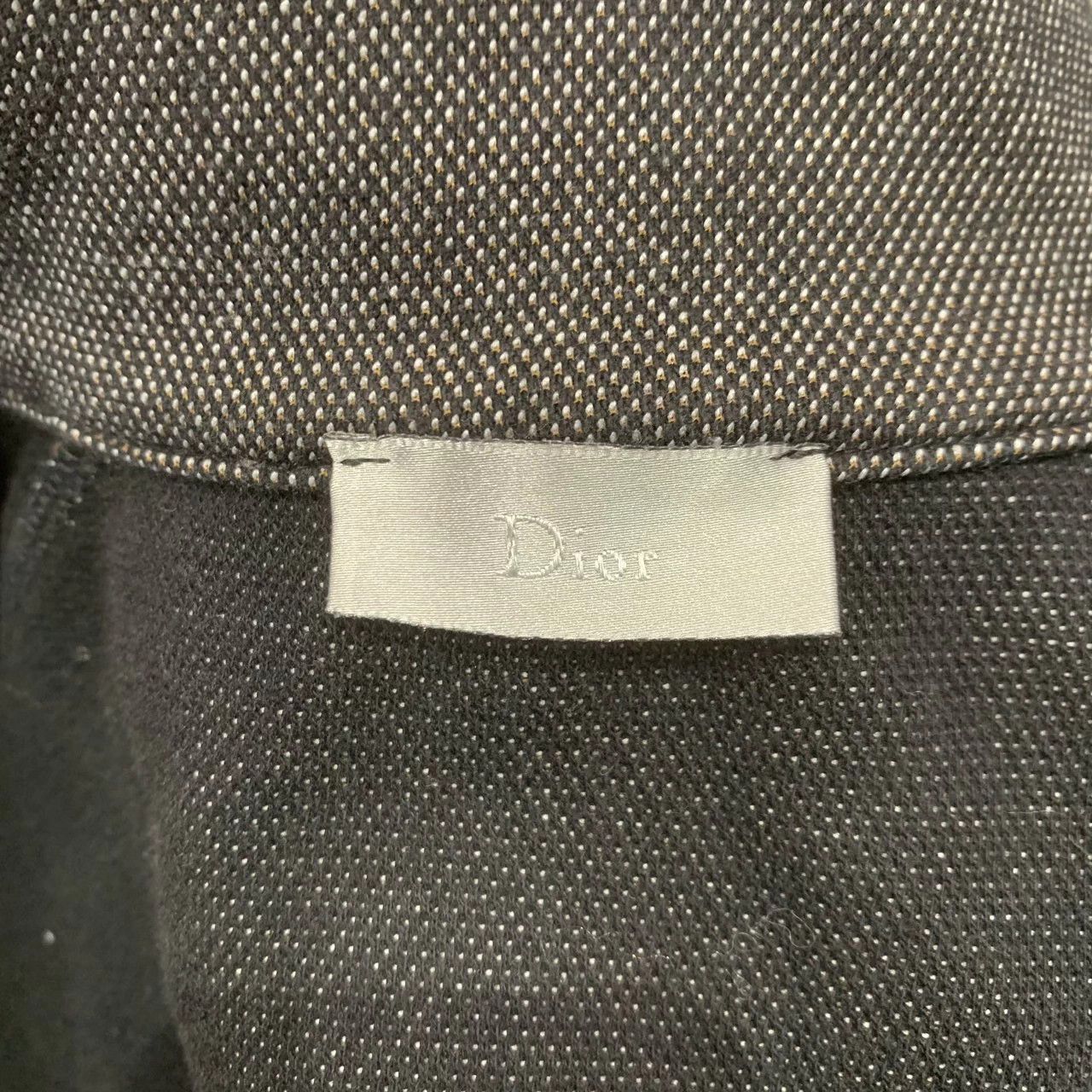 Dior Dior Gray Small Logo Knit Jacket 46 Size US S / EU 44-46 / 1 - 4 Thumbnail