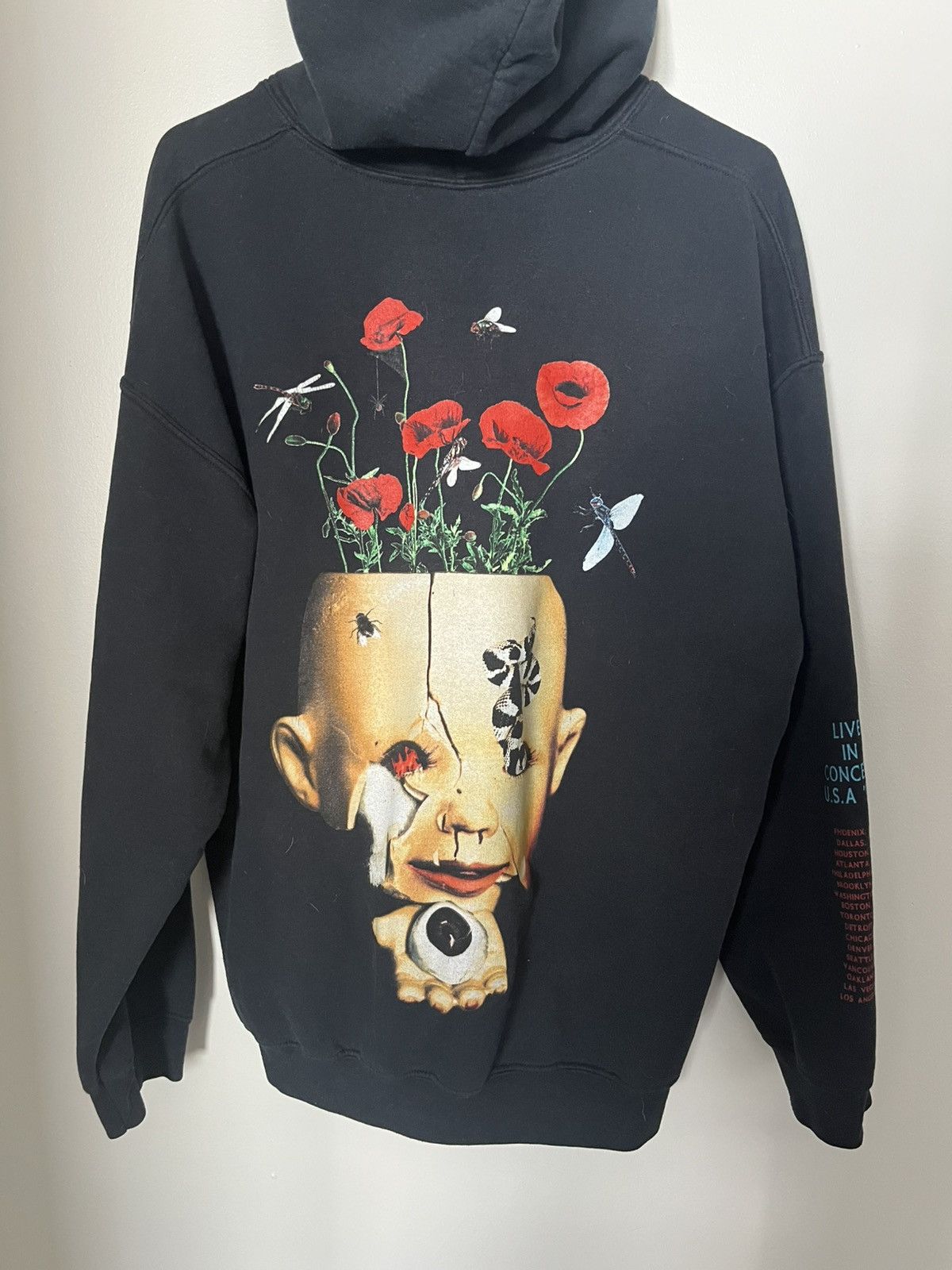 Travis Scott Travis Scott 2017 Tour Hoodie Size US XL / EU 56 / 4 - 1 Thumbnail
