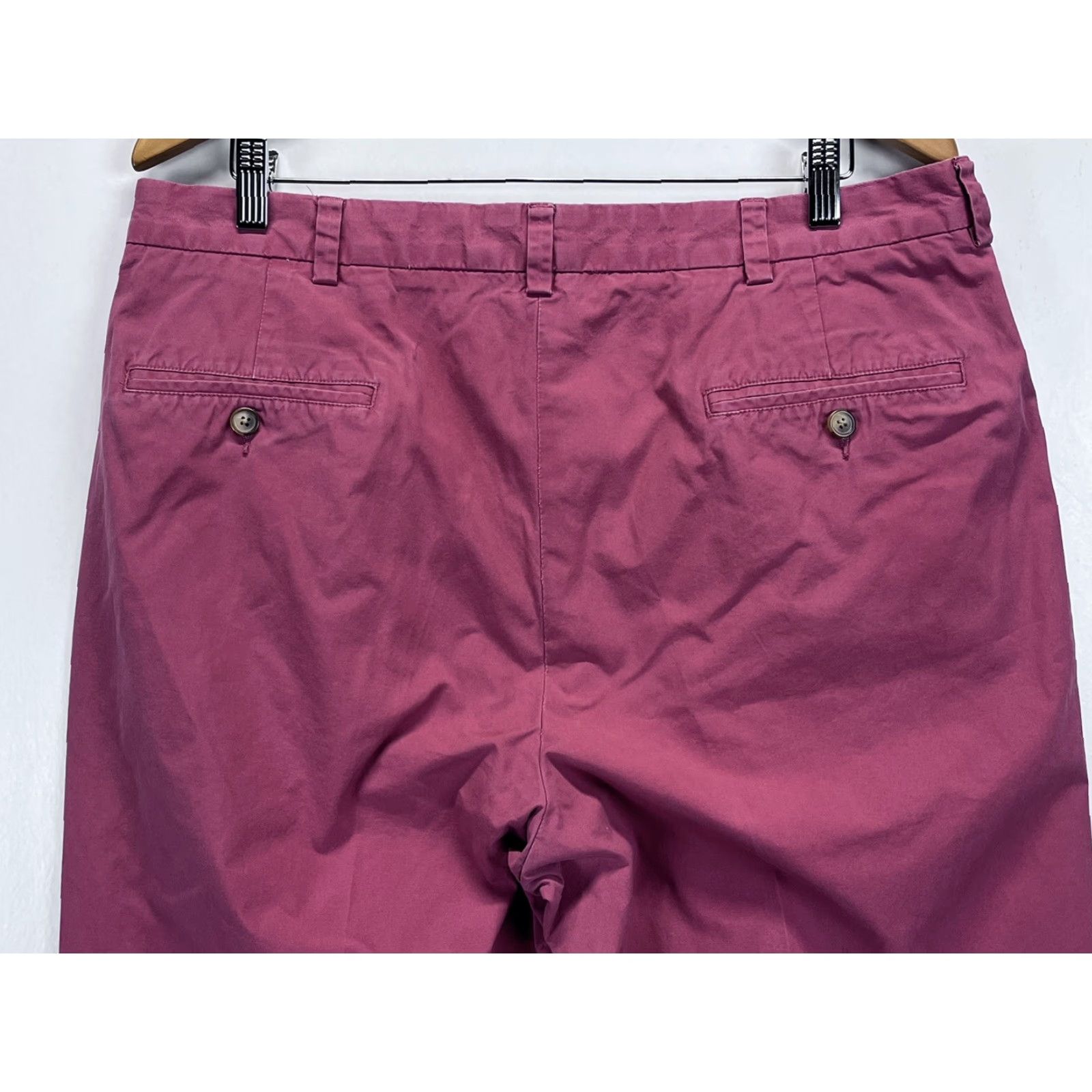 Brooks Brothers Brooks Brothers Chino Pants Mens 34x34 Flat Front Pink Salmon Preppy City Size US 34 / EU 50 - 4 Thumbnail