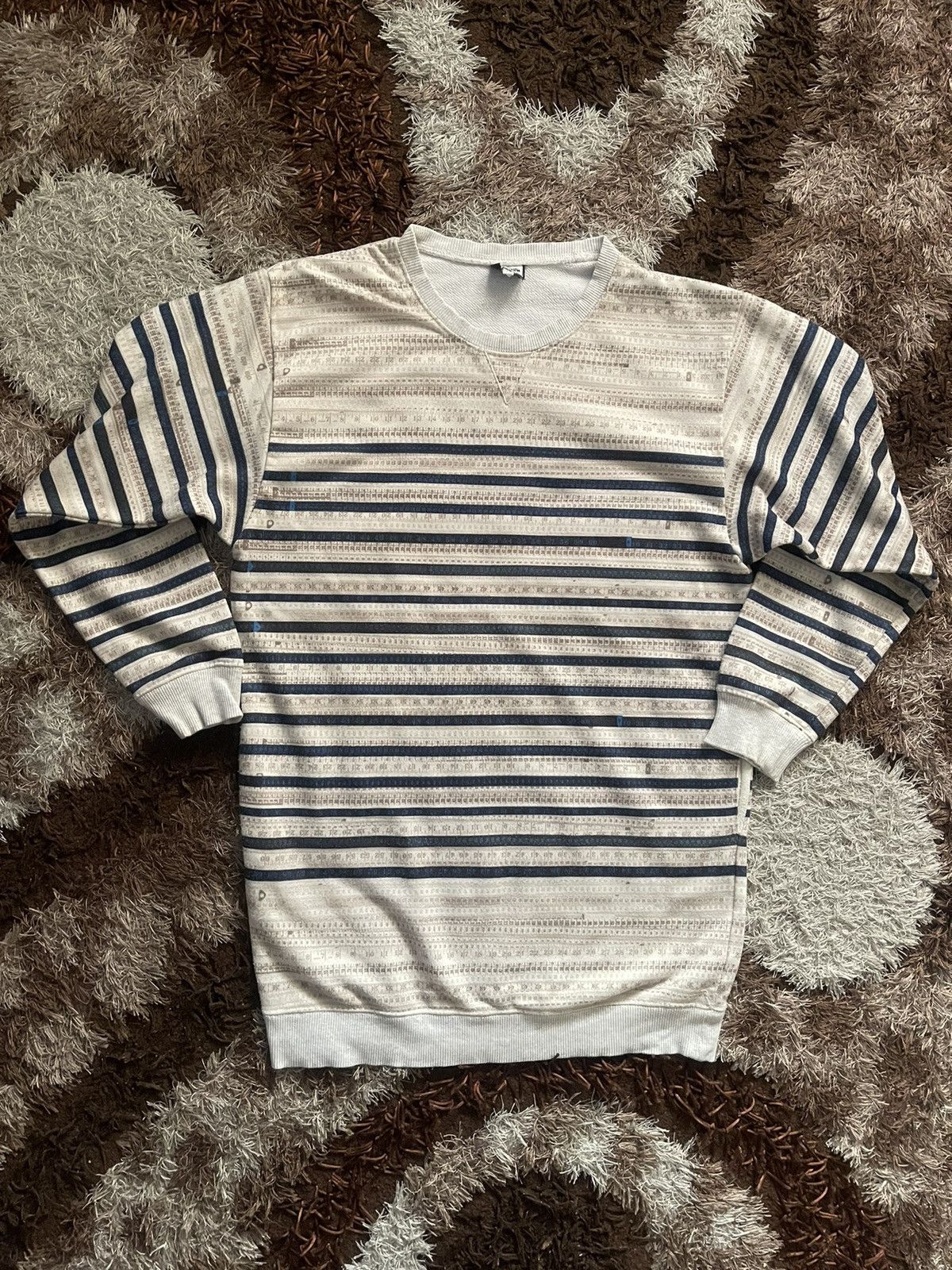 ?HOT? JEAN PAUL GAULTIER MEASURE TAPE SWEATSHIRT VERY RARE
