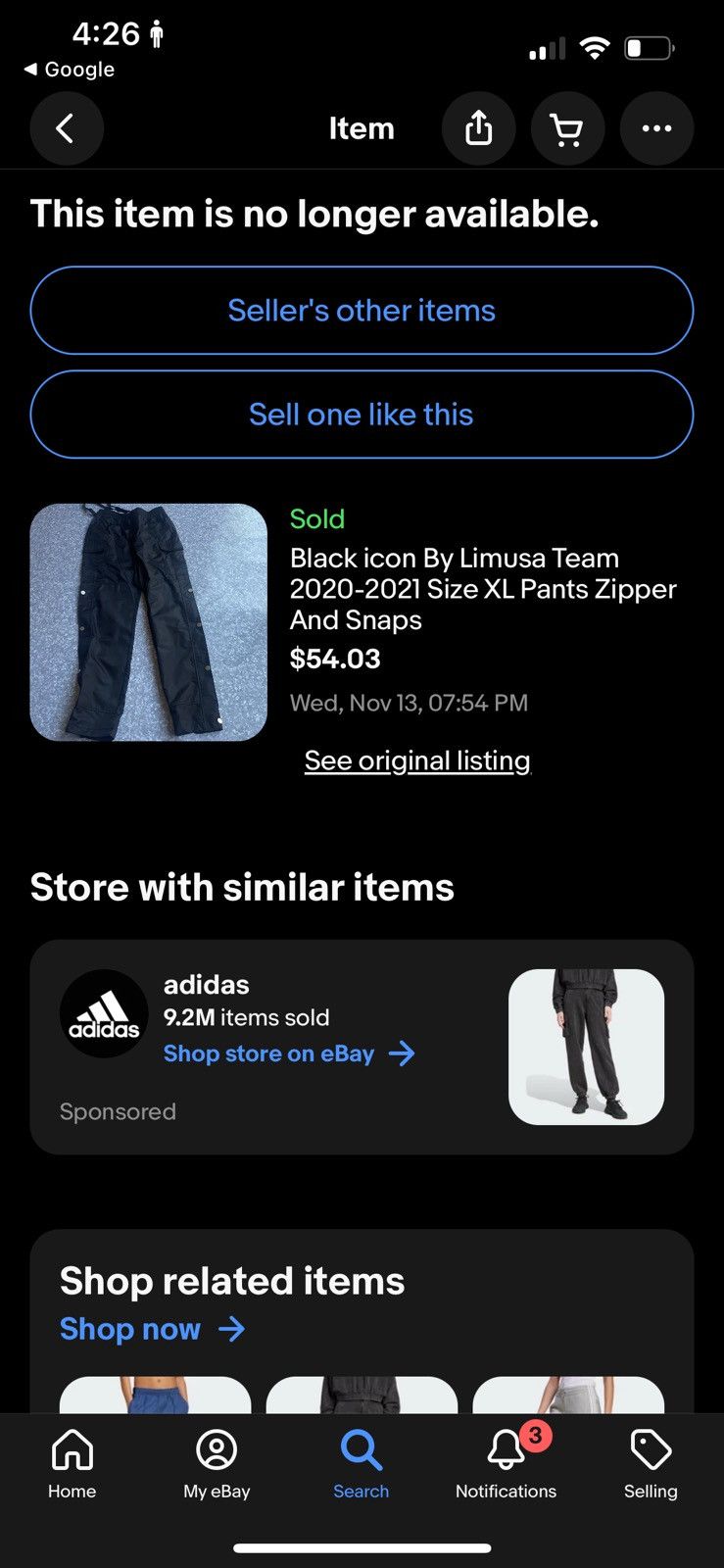 Black Icon Black Icon By Limusa Team 2020-2021 Collection Pants Size US 28 / EU 44 - 8 Thumbnail