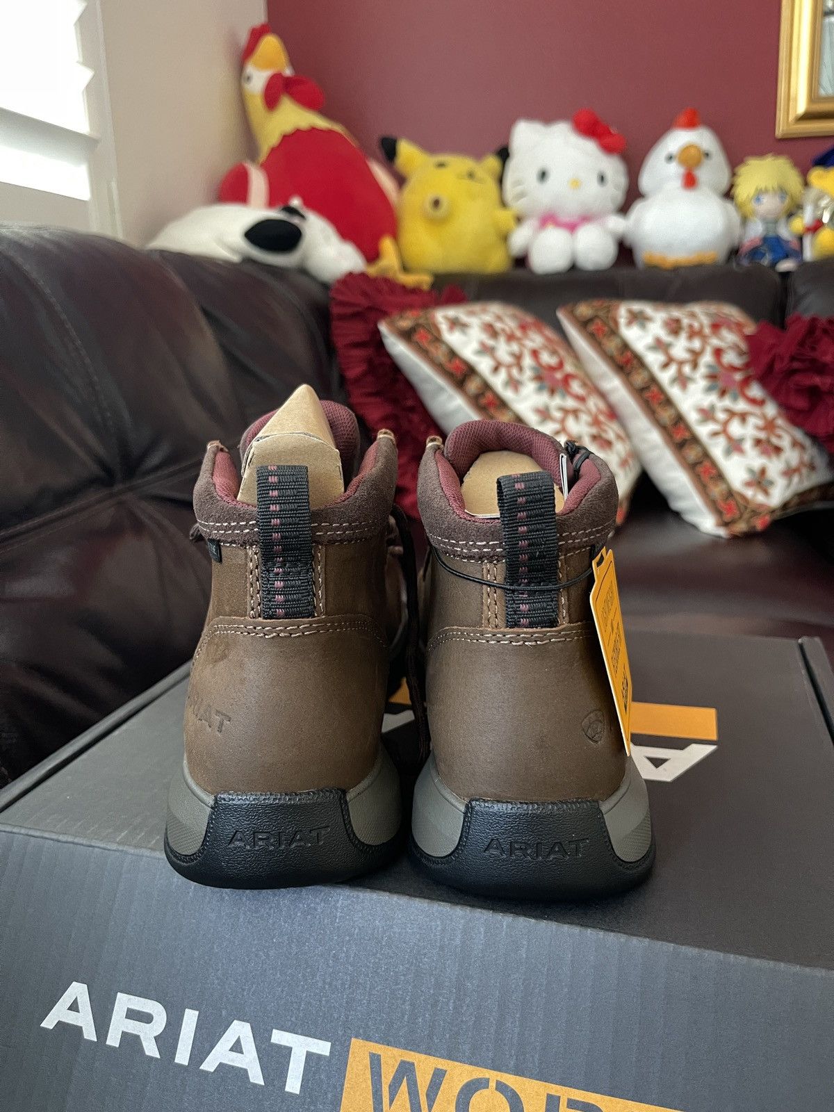 Ariat Ariat Womens Size 6.0 Wide Edge LTE Moc Dark Brown boots Size US 6 / IT 36 - 5 Thumbnail