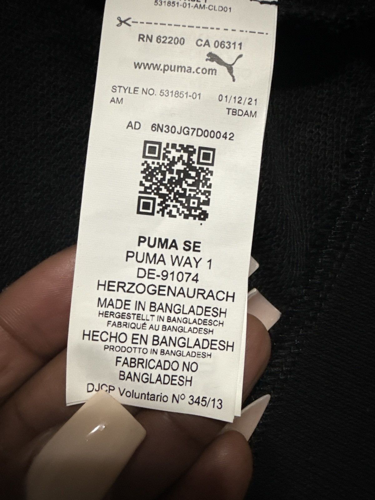 Puma Puma jacket Size US XXL / EU 58 / 5 - 4 Thumbnail