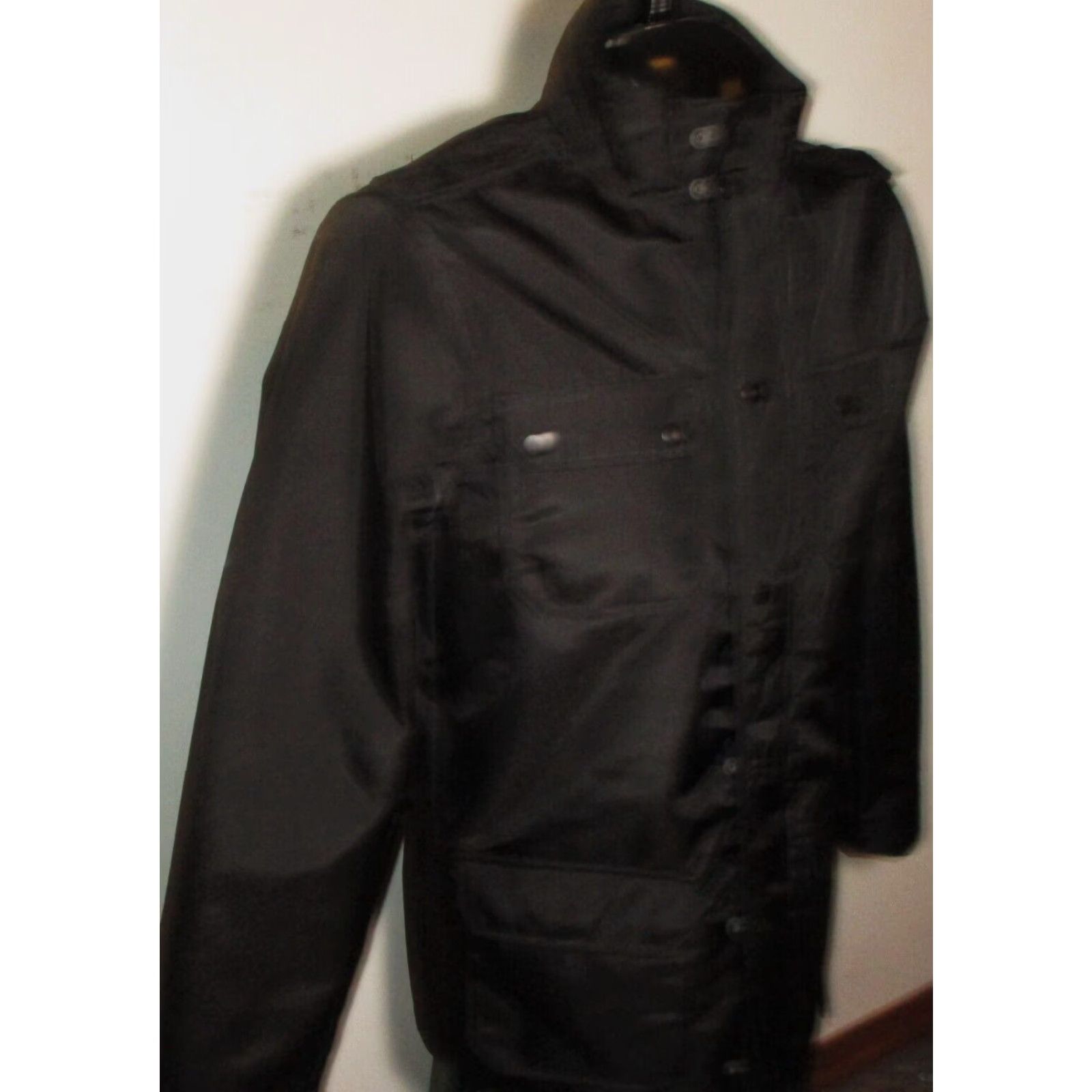 Apt. 9 APT. 9 Black Ballistic Nylon Full Zip Insulated Jacket Mens M NWT Size US M / EU 48-50 / 2 - 3 Thumbnail
