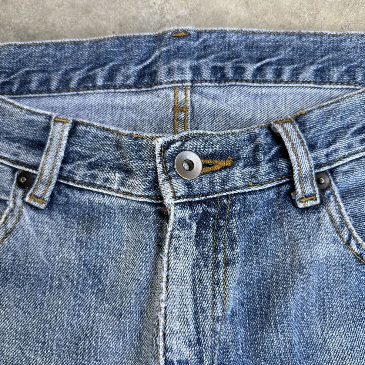 Japanese Brand Vintage Japanese Distressed Faded Stone Wash Denim Jeans Size US 35 - 6 Thumbnail