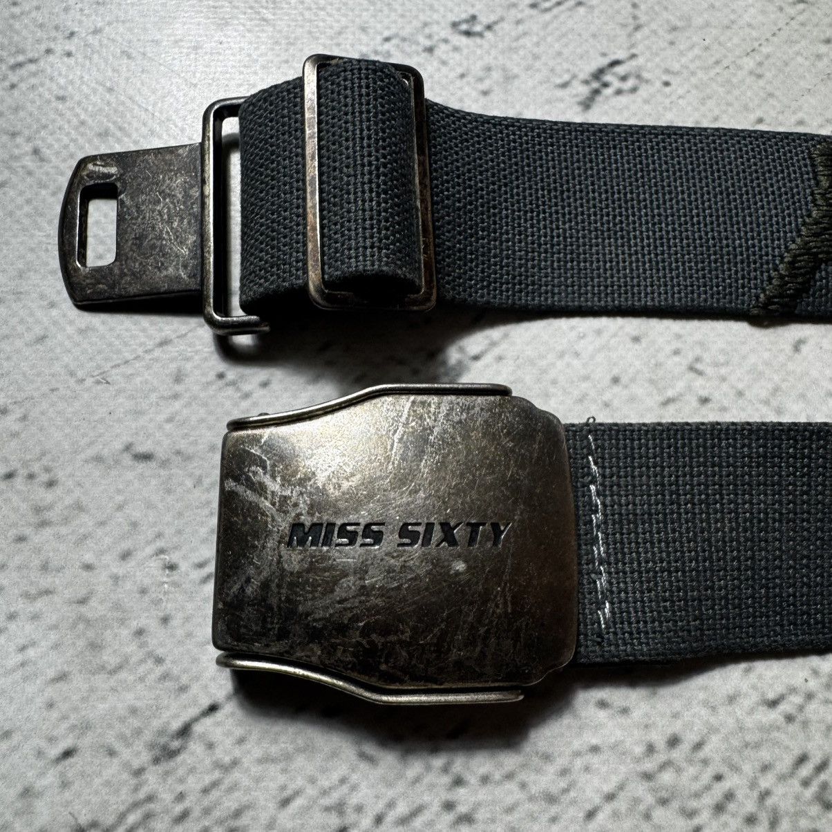 Miss Sixty × Vintage vintage miss sixty embroidered logo belt y2k Size ONE SIZE - 3 Thumbnail