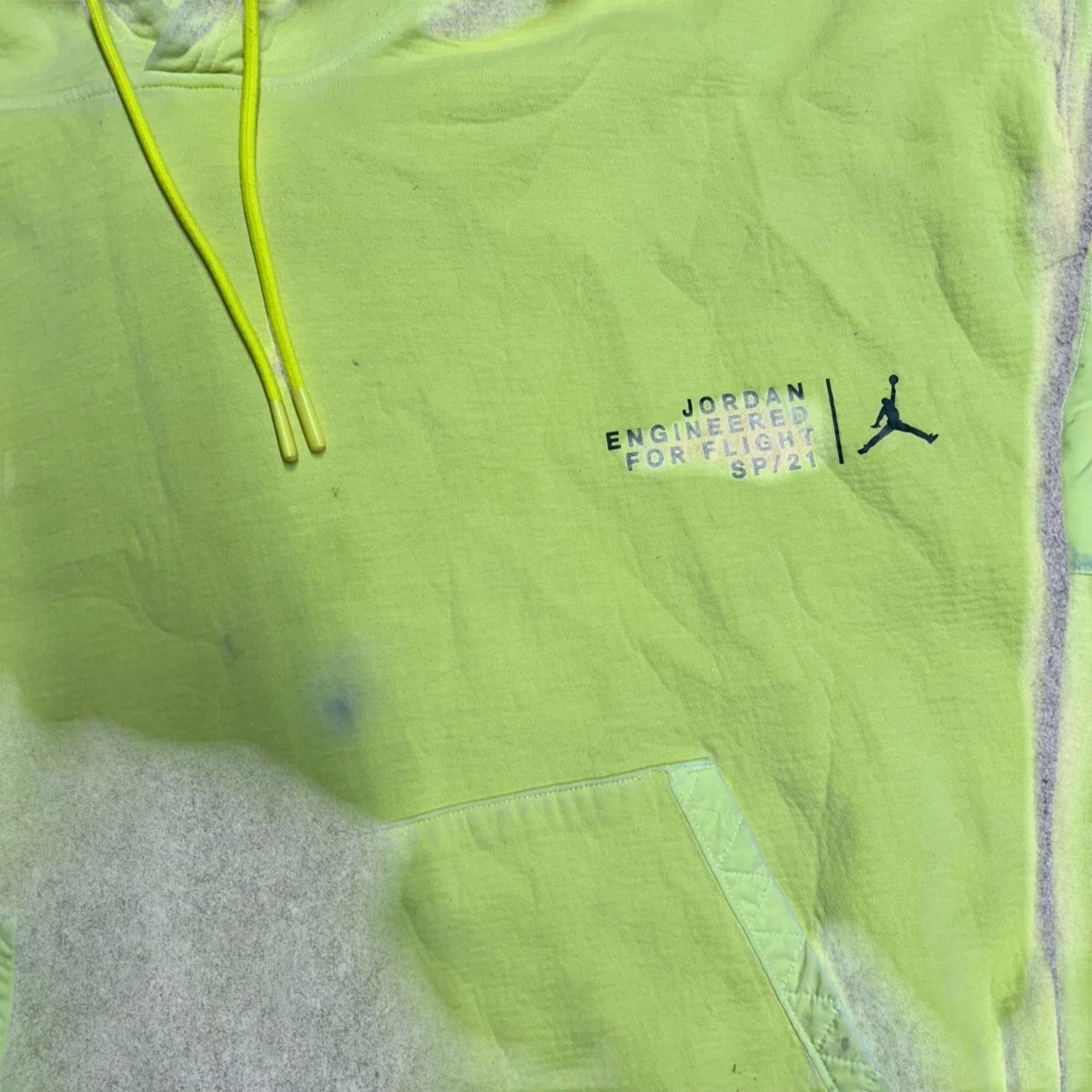 Jordan Brand Air Jordan Engineered for Flight Hoodie PreLoved Large Yello Size US L / EU 52-54 / 3 - 4 Thumbnail