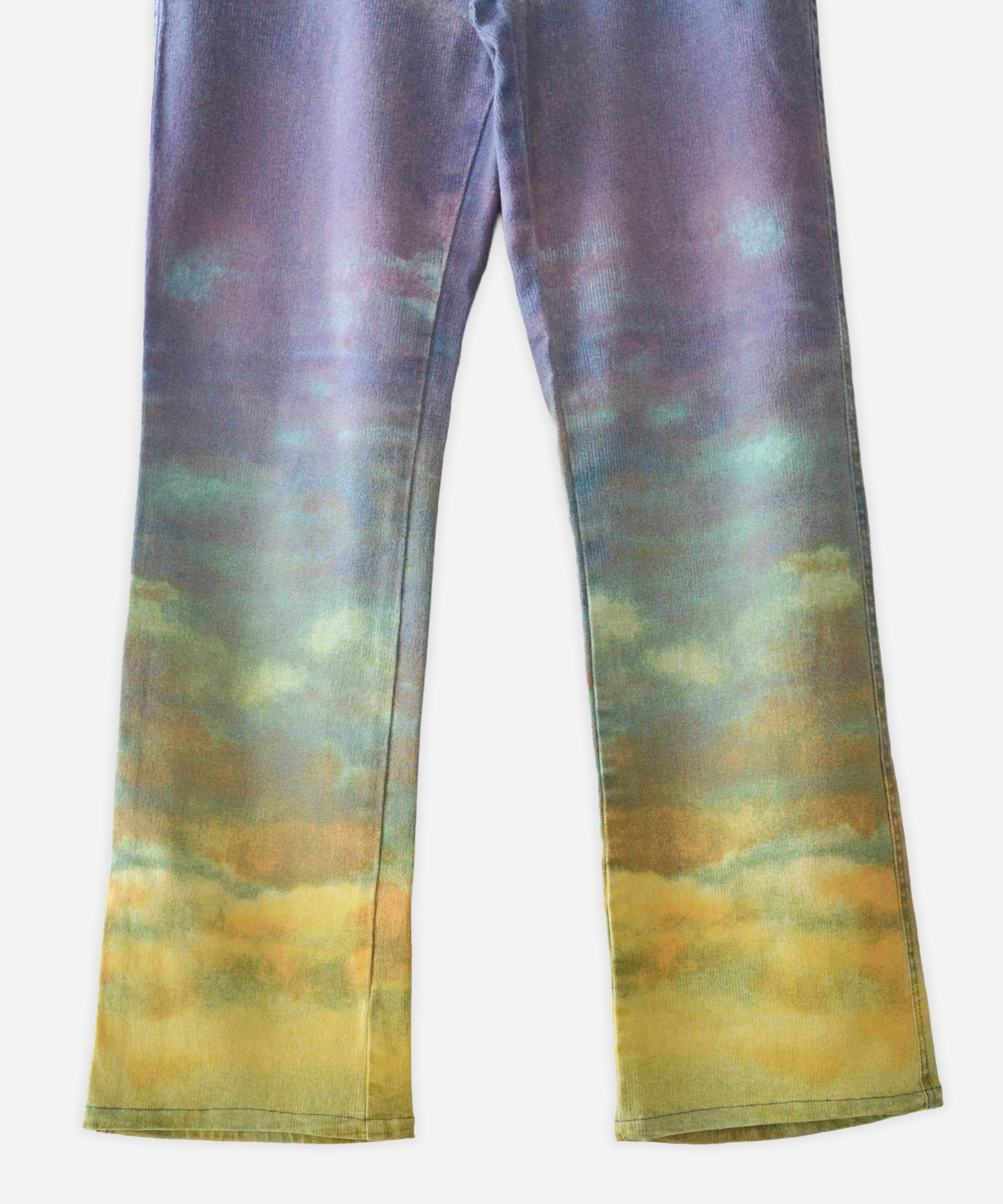 Roberto Cavalli ROBERTO CAVALLI Jeans Printed Purple Womens Vintage Pants Size 27" / US 4 / IT 40 - 5 Thumbnail