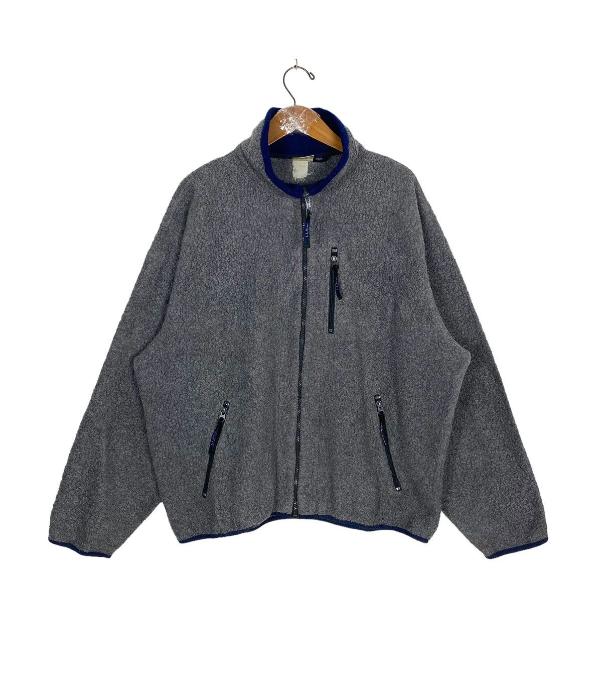 L.L. Bean Rare ‼️ Vintage L.L. Bean Fleece Zipper Made in Usa Size US L / EU 52-54 / 3 - 1 Thumbnail