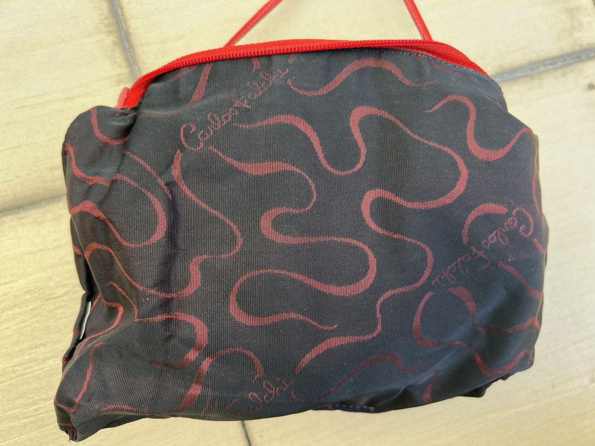 Leather Vintage Carlos Falchi Embroidery Patchwork Leather Bag Size ONE SIZE - 23 Thumbnail