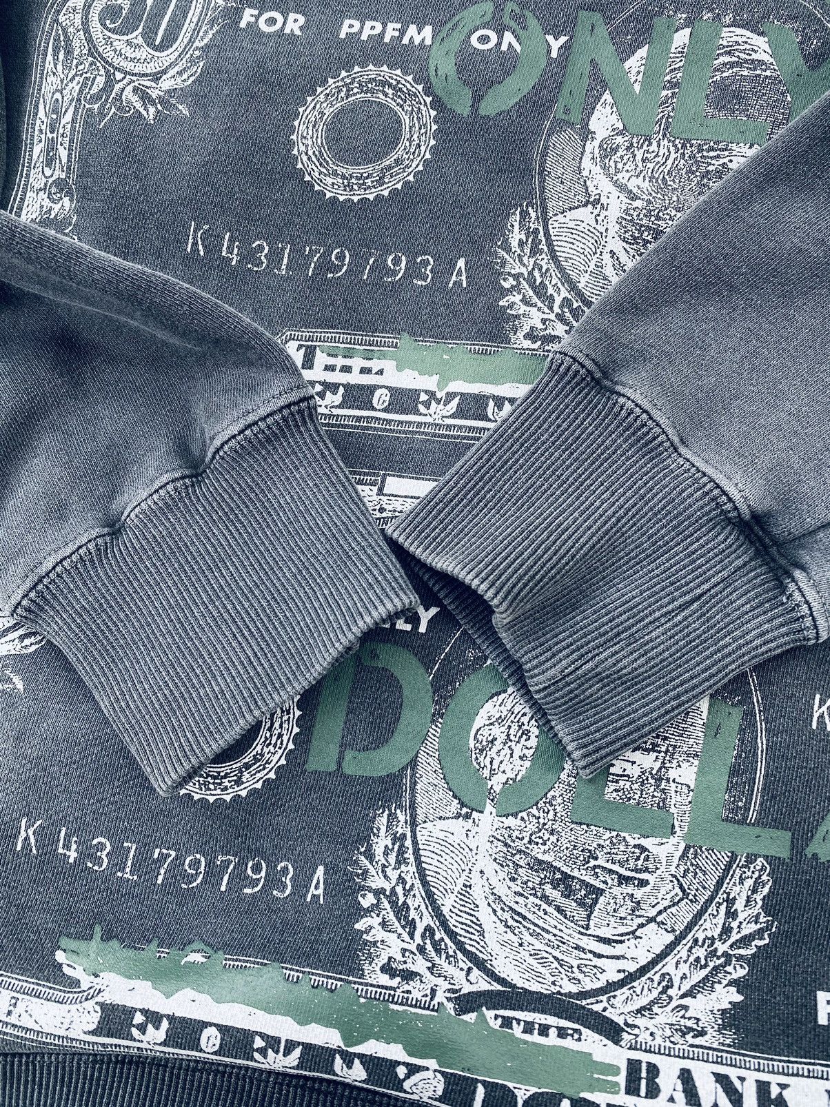 PPFM Vintage 90s PPFM For Game Only Dollars Sweatshirt Size US M / EU 48-50 / 2 - 11 Thumbnail
