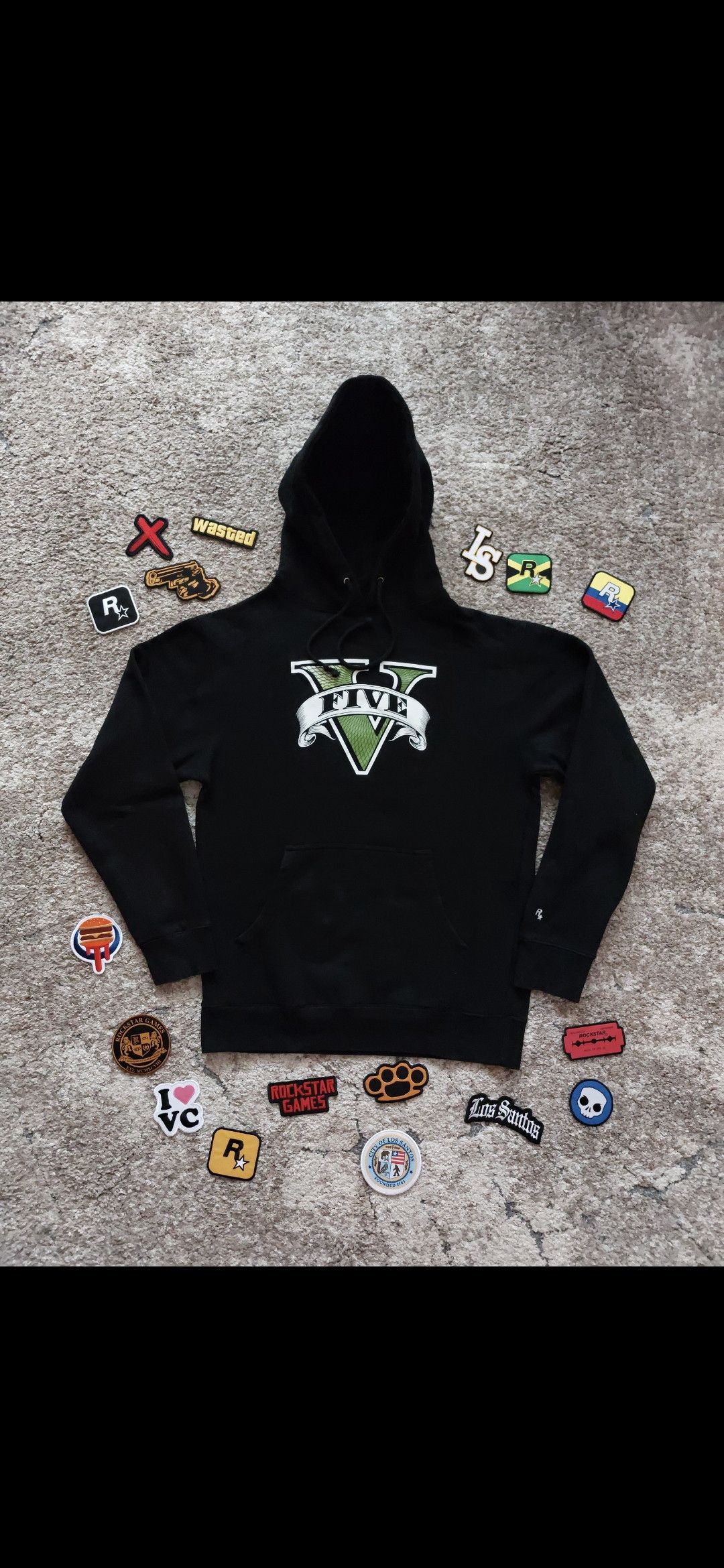 Rockstar Games Official Hoodie Grand Theft Auto V Rockstar Games Size S Size US S / EU 44-46 / 1 - 1 Thumbnail