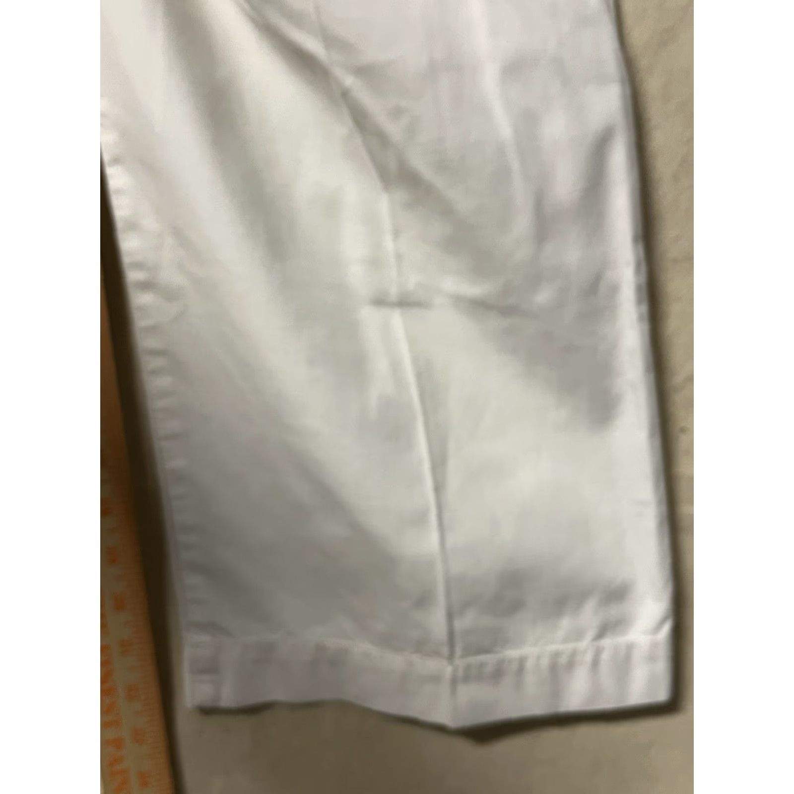 Talbots TALBOTS White Heritage Stretch Straight Leg Trousers Pants Size 6 See Pics Size 28" / US 6 / IT 42 - 5 Thumbnail