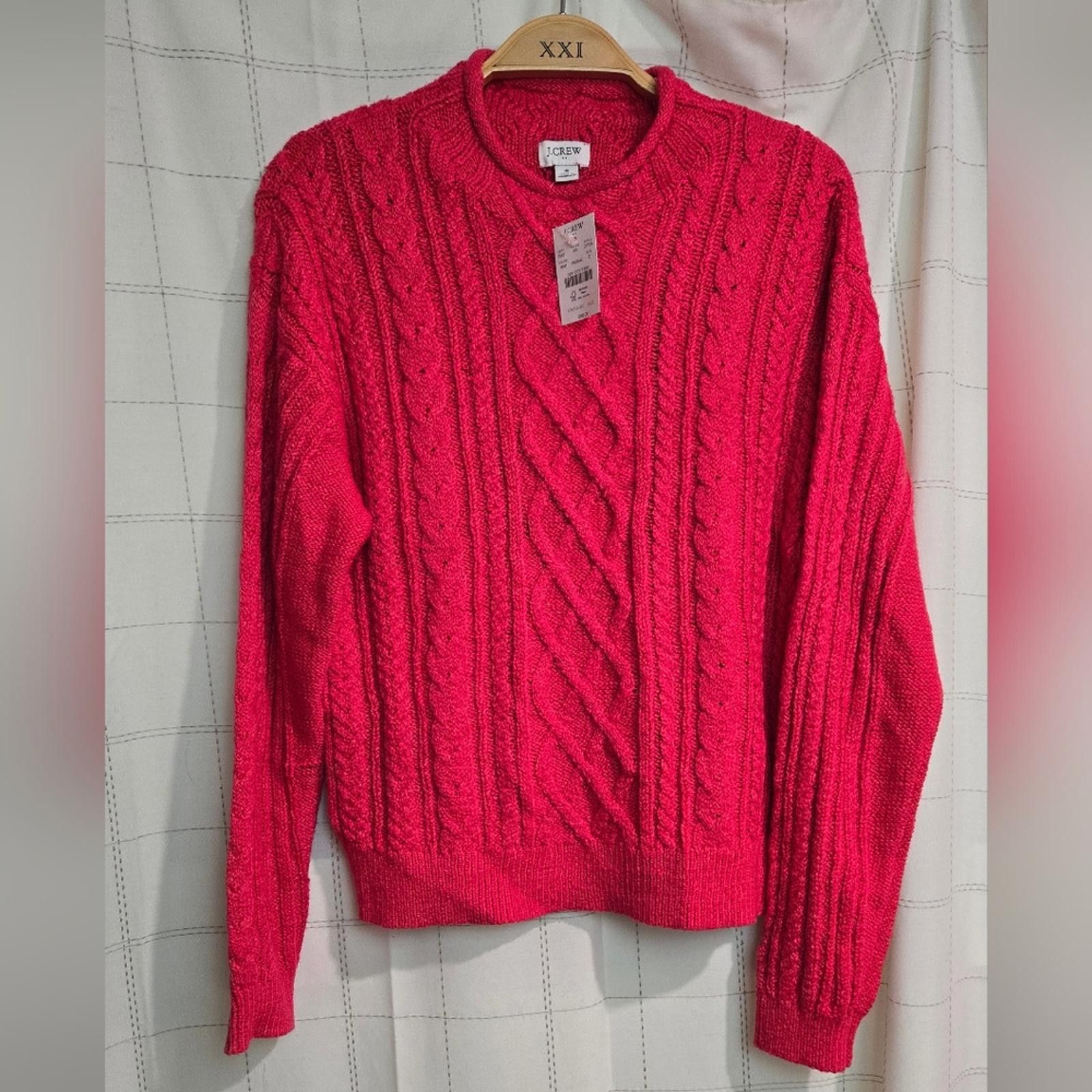 J.Crew J Crew Mockneck cable-knit sweater Size S / US 4 / IT 40 - 2 Thumbnail