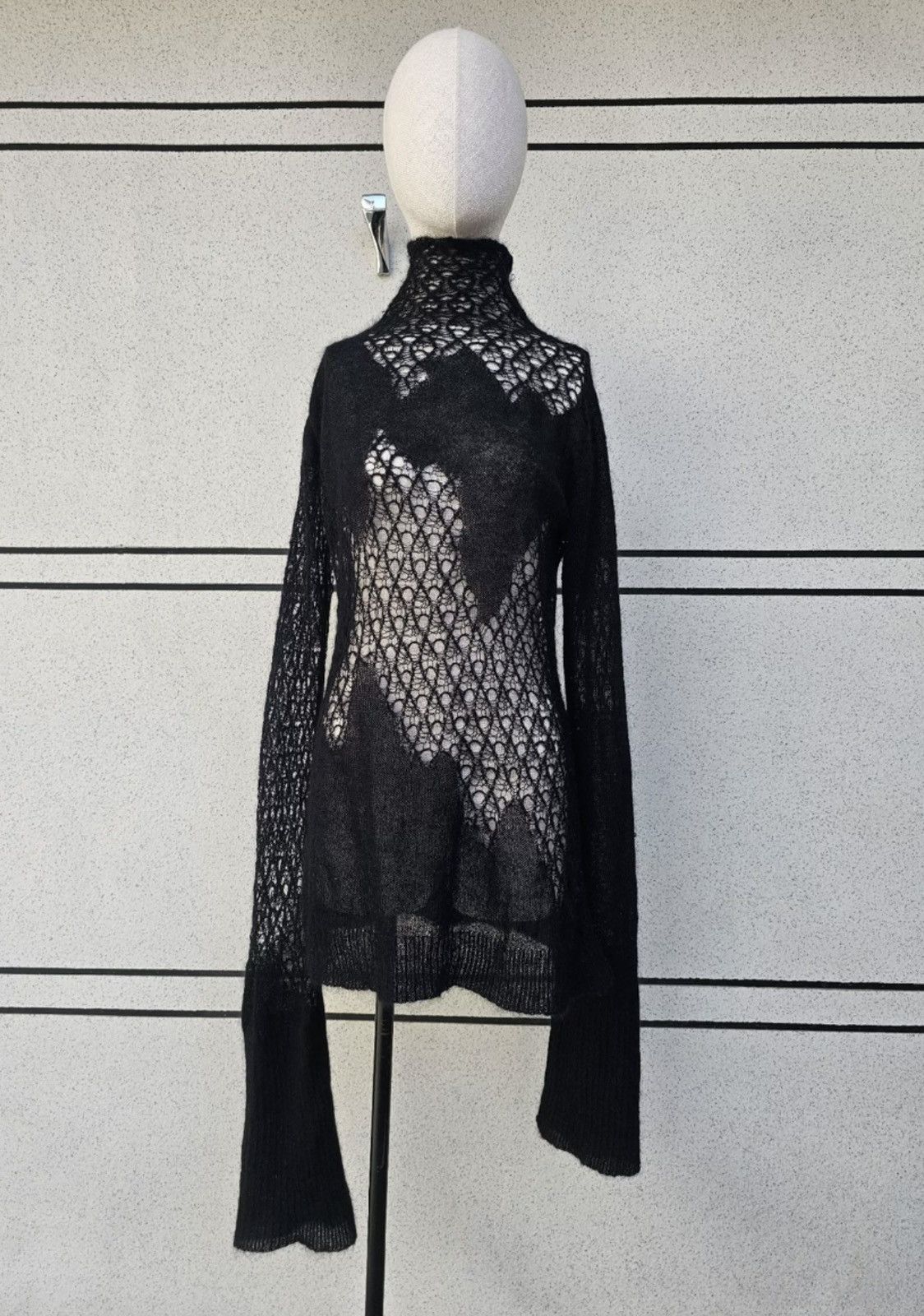 Ann Demeulemeester Ann demeulemeester hohair sweater Size S / US 4 / IT 40 - 1 Thumbnail