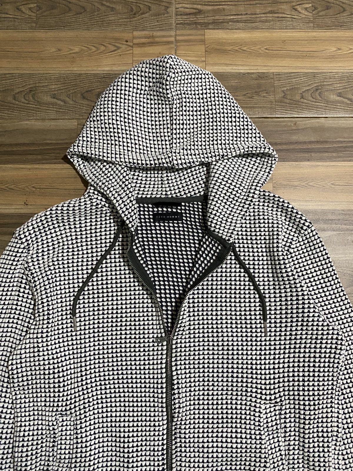 Japanese Brand × Tete Homme TETE HOMME ZIP HOODIES Size US L / EU 52-54 / 3 - 6 Thumbnail