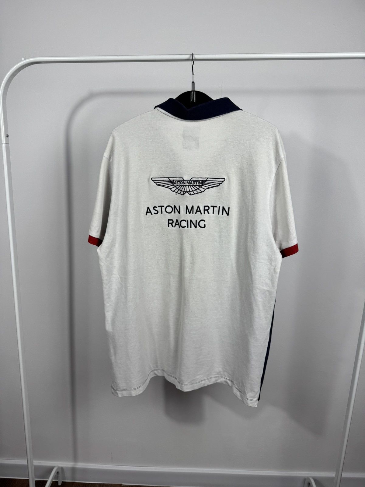 Hackett Hackett Aston Martin Racing Polo Shirt XL Navy Motorsport Size US XL / EU 56 / 4 - 11 Thumbnail