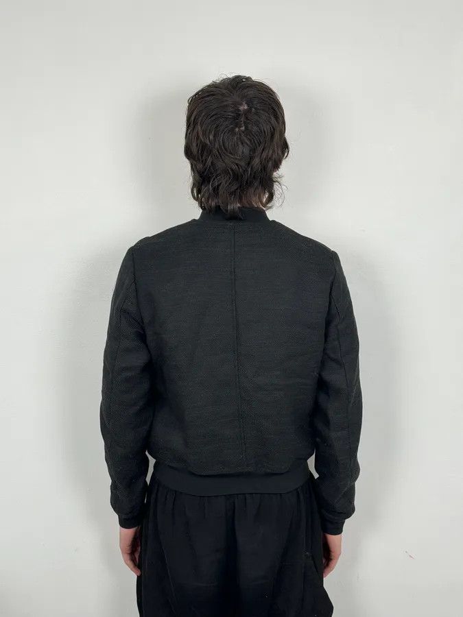 Emporio Armani AW2015 Emporio Armani Black Wool Aura Bomber Jacket Size US S / EU 44-46 / 1 - 5 Thumbnail