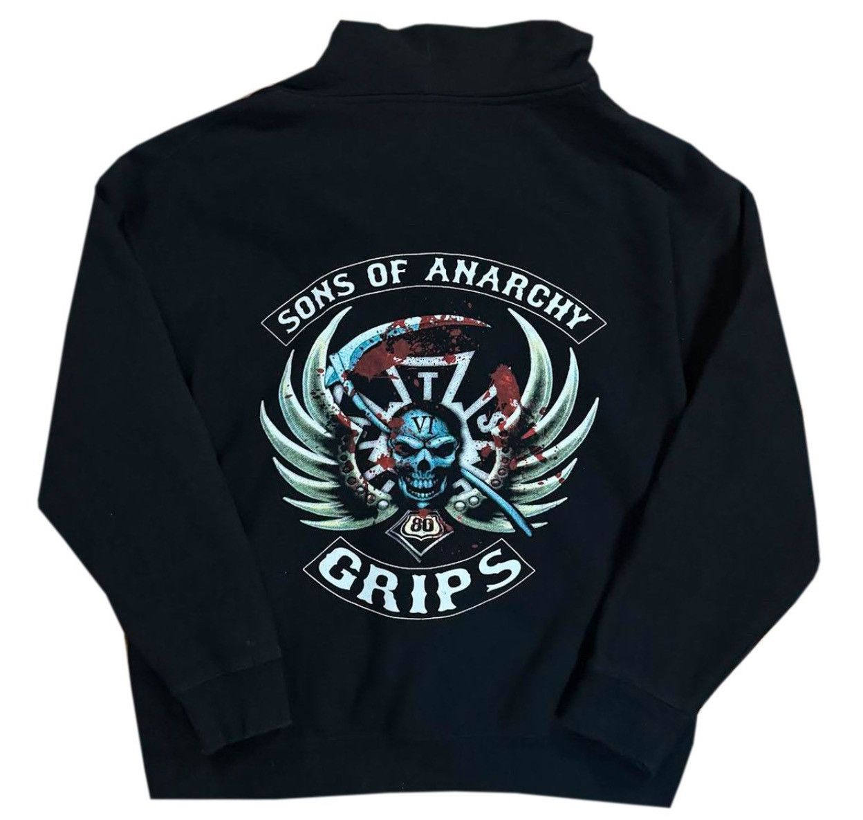Other Sons Of Anarchy Grips Of Mayhem "First IV" Charcoal Hoodie M Size US M / EU 48-50 / 2 - 1 Thumbnail