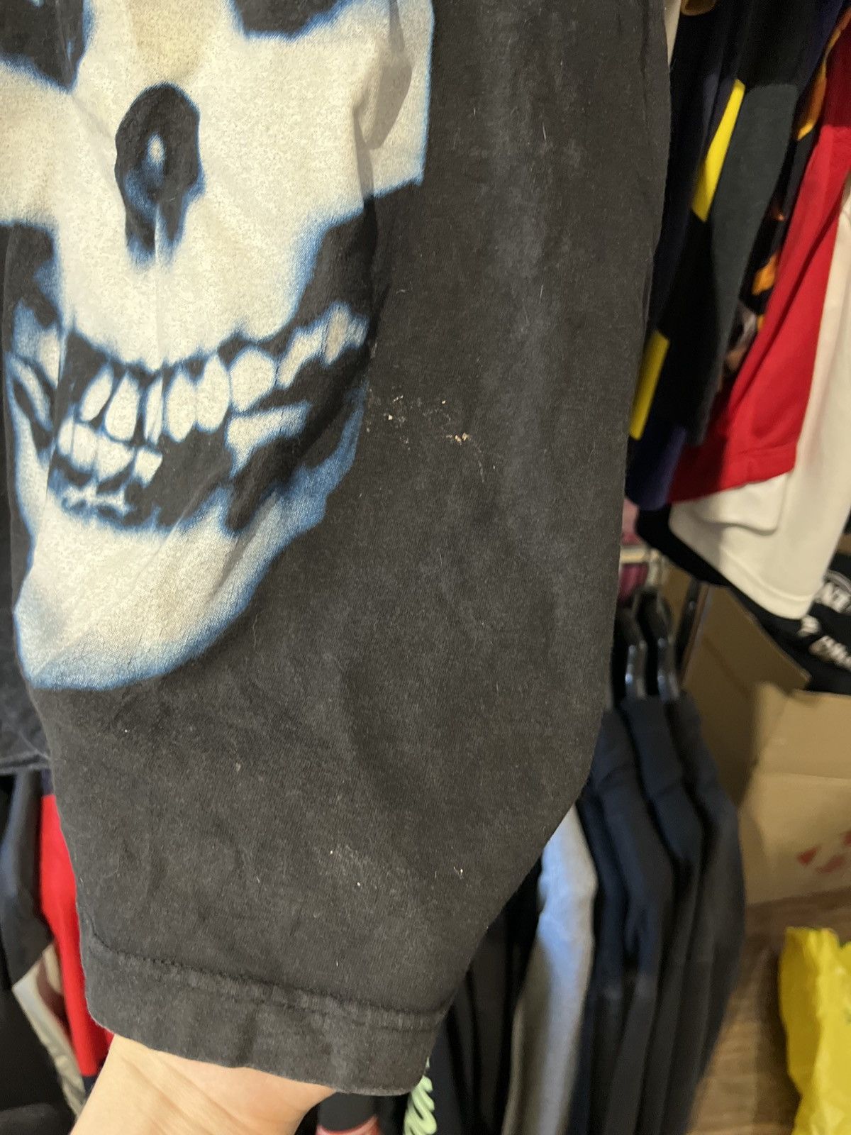 Band Tees VINTAGE 90S MISFITS CRIMSON GHOST 20 YEARS OF TERROR BAND T Size US M / EU 48-50 / 2 - 9 Thumbnail