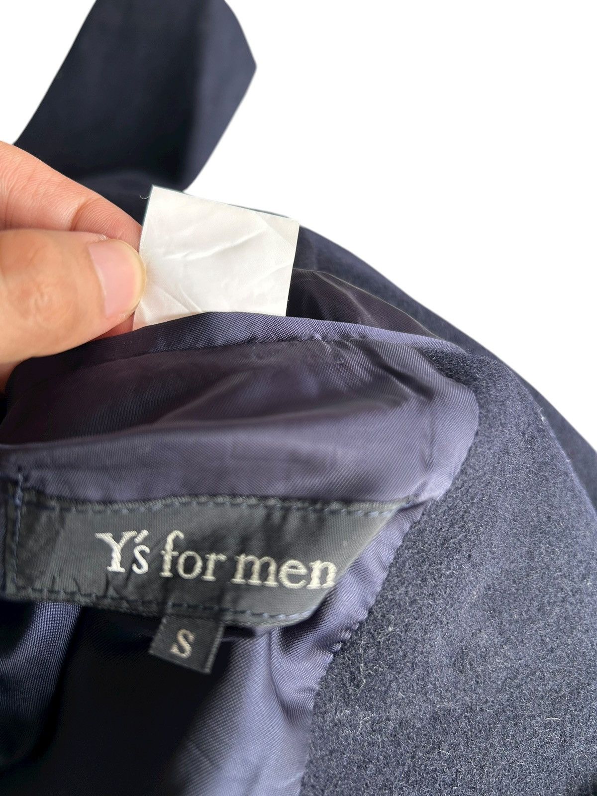 Yohji Yamamoto Y's Yohji Yamamoto Wool Jacket Coat Y's for men Size US S / EU 44-46 / 1 - 8 Thumbnail