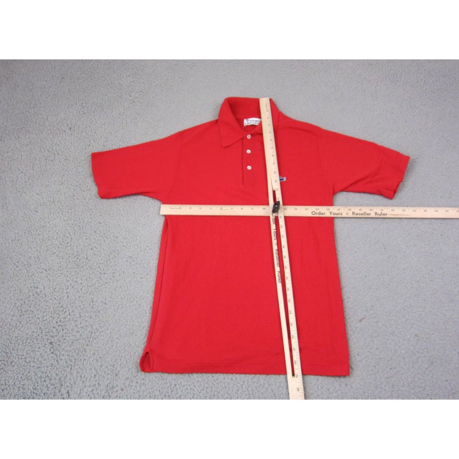 Lacoste Lacoste Polo Shirt Mens M Red Vintage 60s 70s Golf Tennis Short Sleeve Button Collared 90s Classic Shirt Mens Red Vintage Lacoste Polo Size US M / EU 48-50 / 2 - 6 Thumbnail