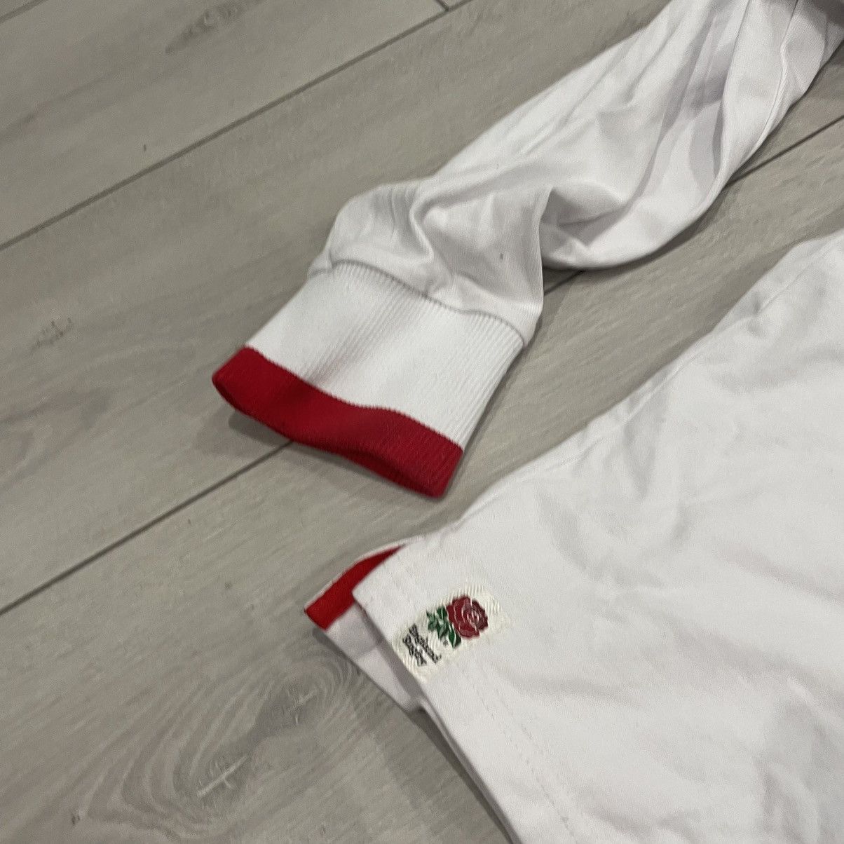 Vintage Vintage Blokecore rose England 02 Rugby Longsleeve Polo Size US XL / EU 56 / 4 - 4 Thumbnail