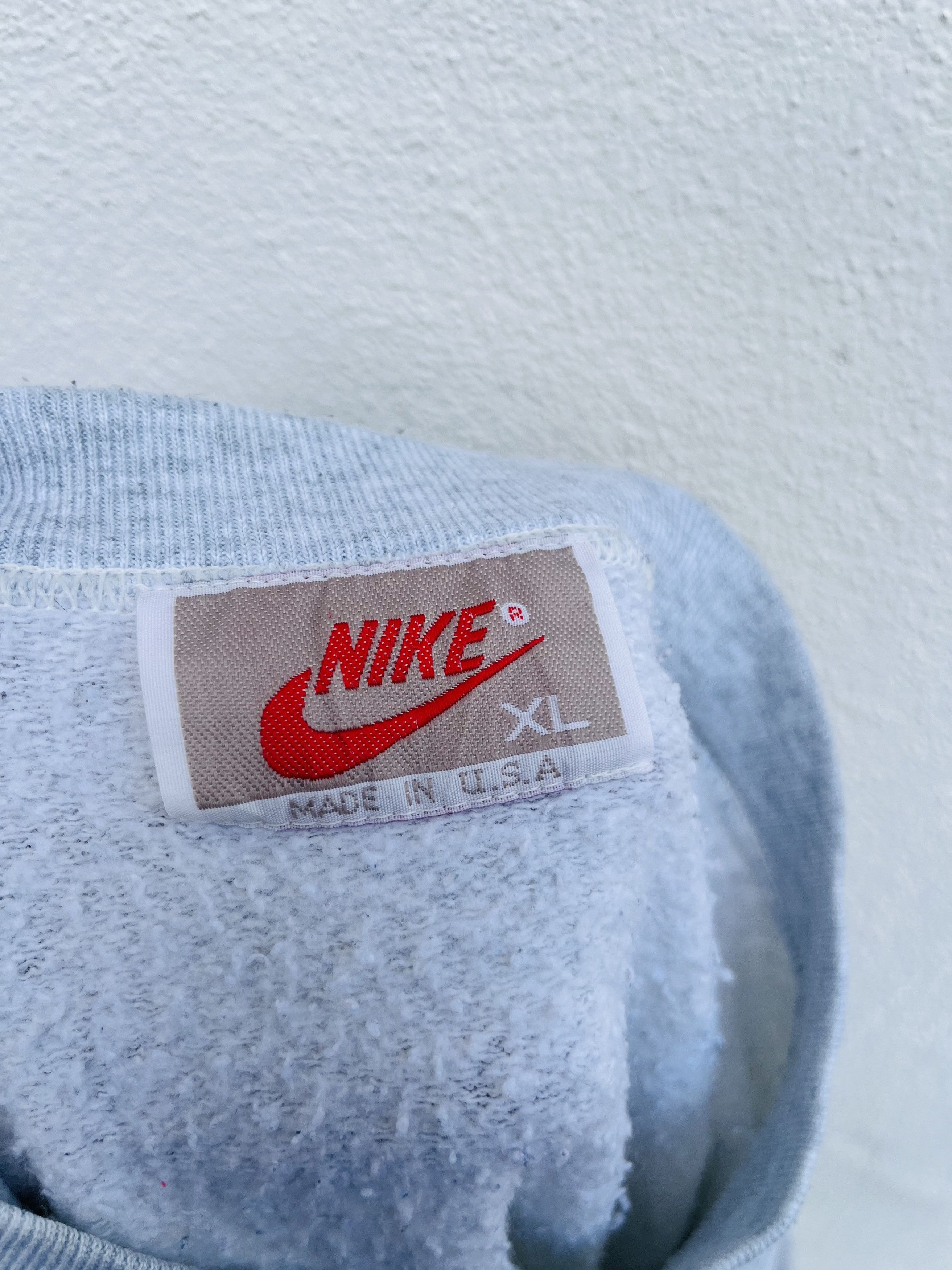 Nike × Vintage Vintage Nike 90s Hip Hop Streetwear Sweatshirt Size US L / EU 52-54 / 3 - 7 Thumbnail